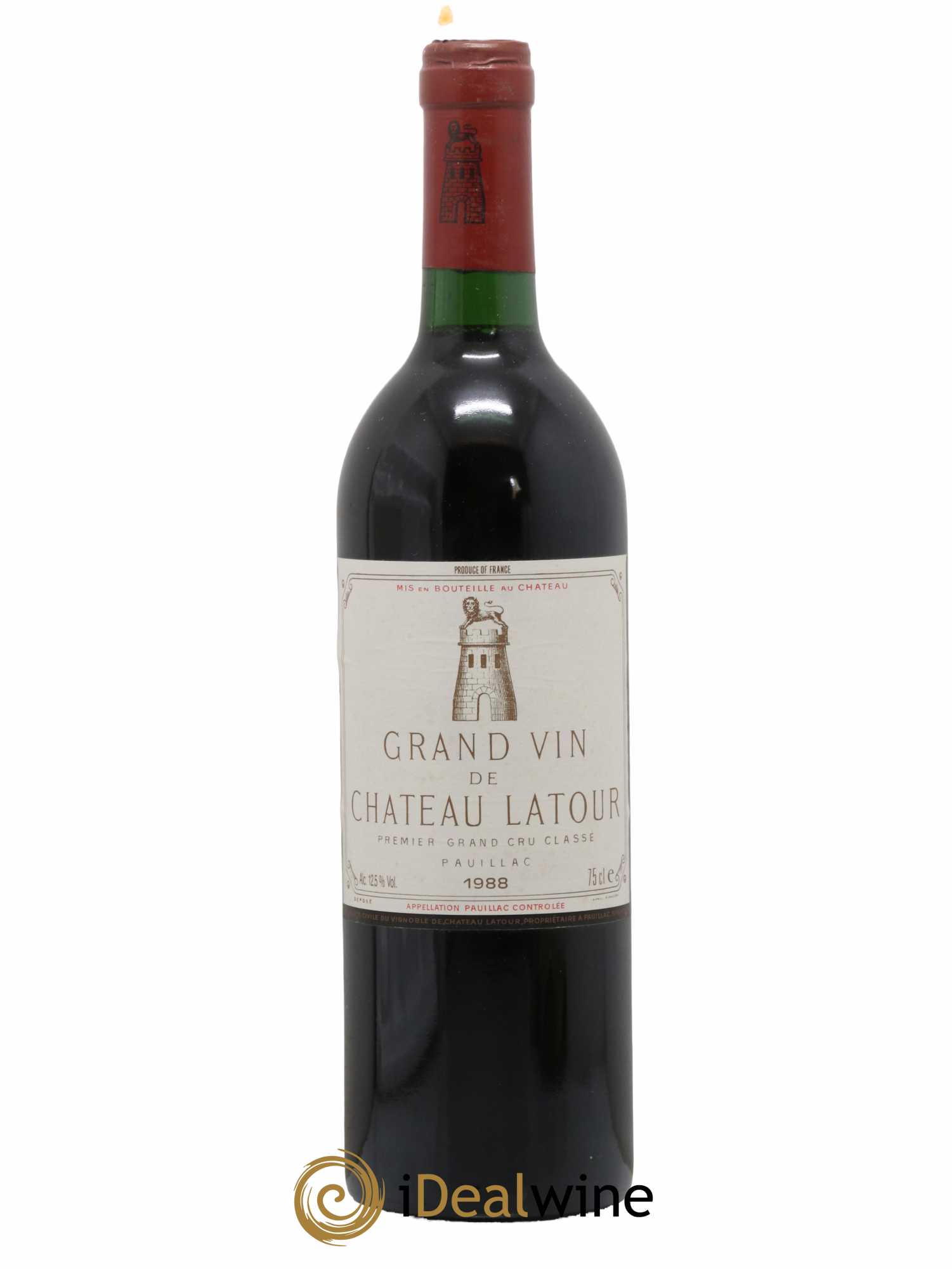 Château Latour 1er Grand Cru Classé 1988 - Lot de 1 bouteille - 0