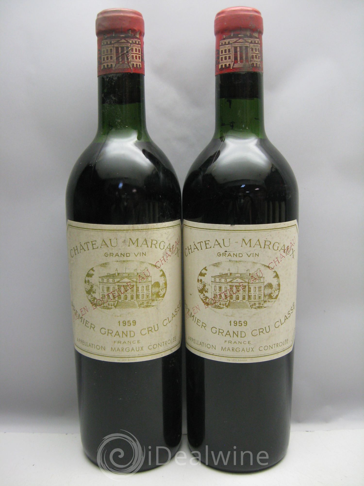 Château Margaux 1er Grand Cru Classé 1959 - Lot de 6 bouteilles - 0