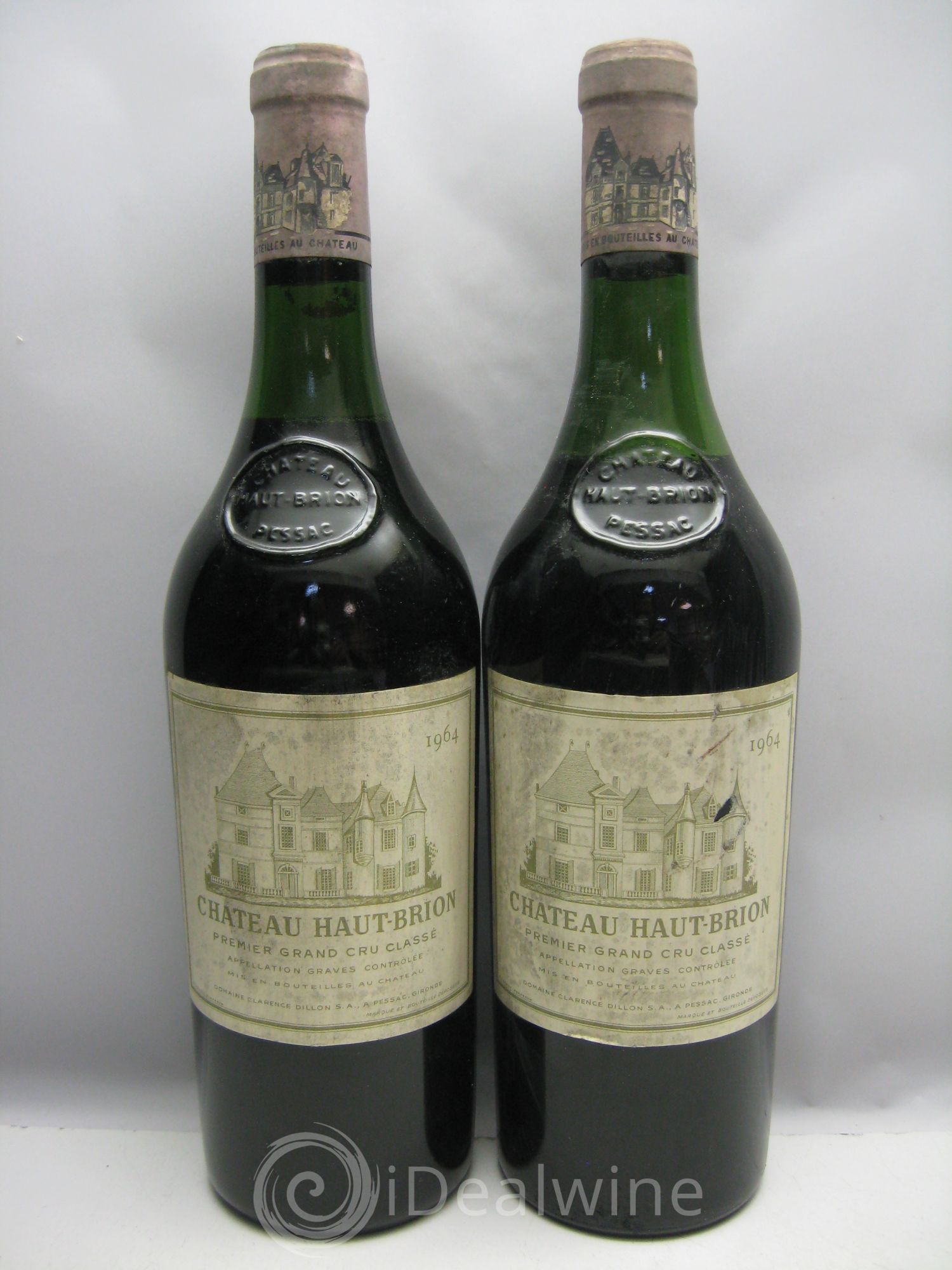 Château Haut Brion 1er Grand Cru Classé 1964 - Lot de 6 bouteilles - 2
