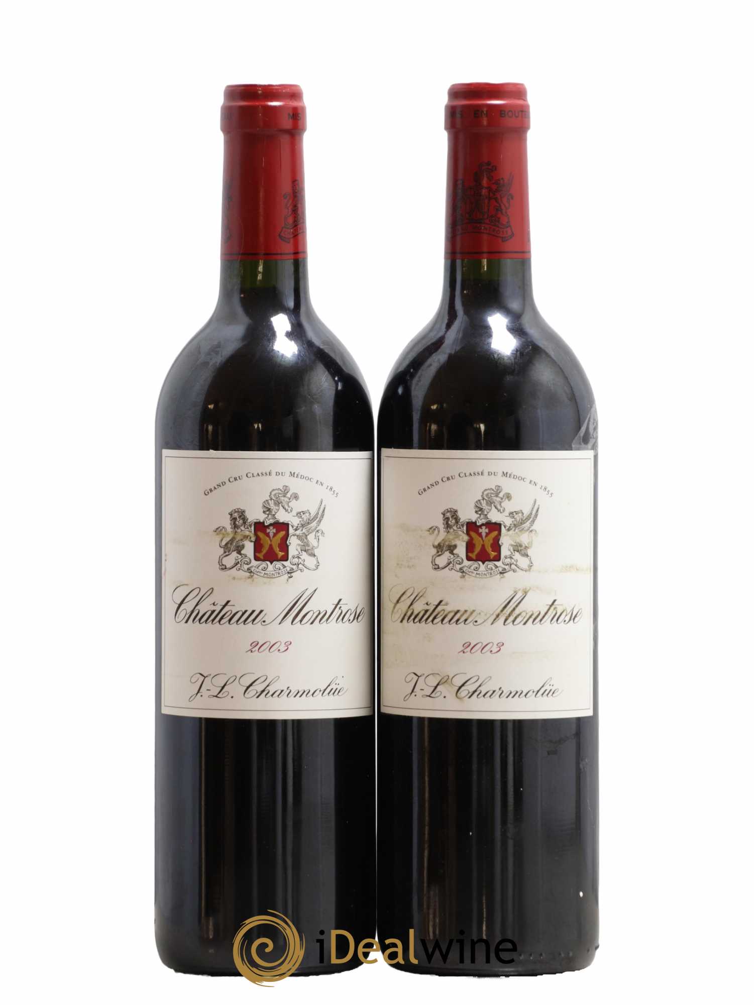 Château Montrose 2ème Grand Cru Classé 2003 - Lot de 2 bouteilles - 0