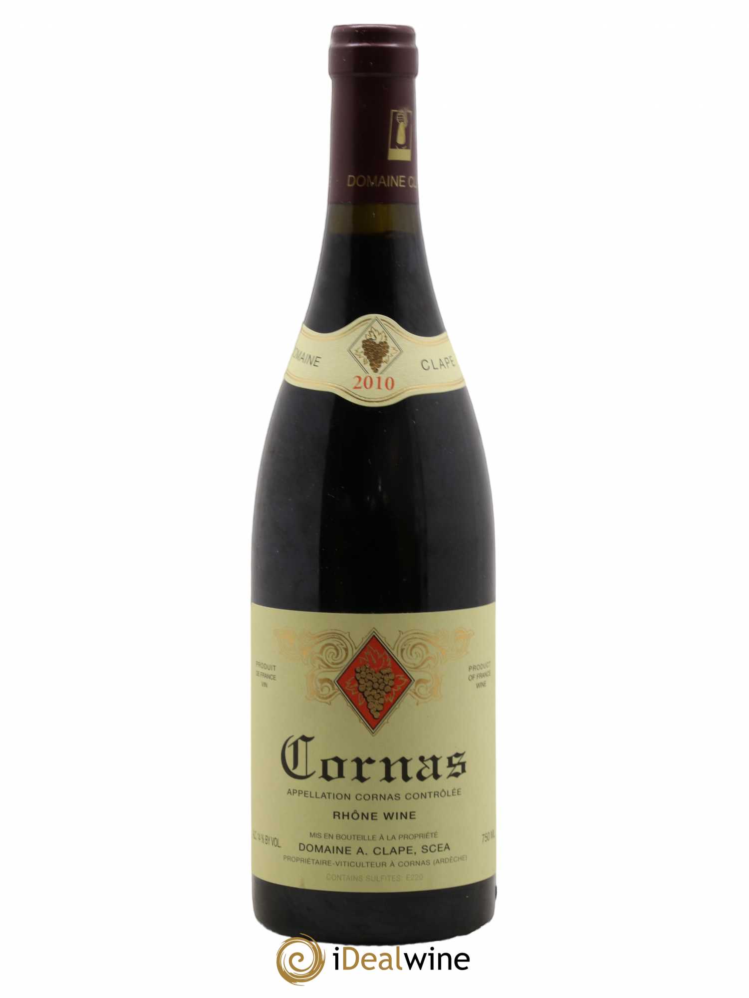 Cornas Auguste Clape 2010 - Lot de 1 bouteille - 0