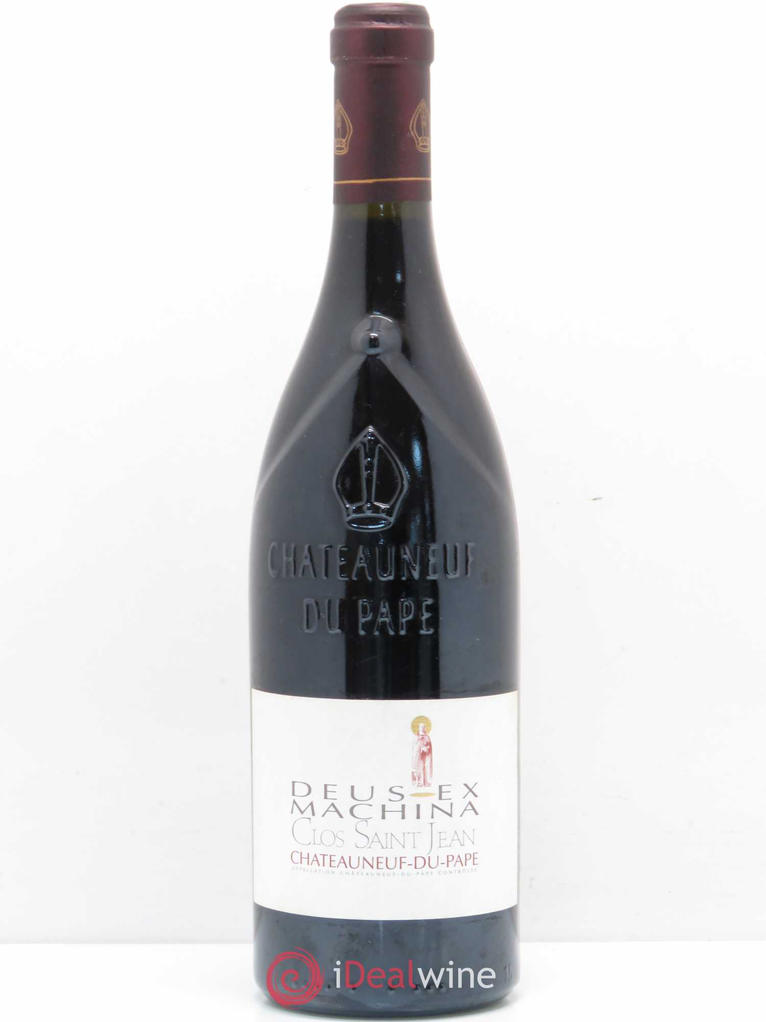 Châteauneuf-du-Pape Clos Saint-Jean Deus Ex Machina Pascal et Vincent Maurel 2003 - Lot de 1 bouteille - 0