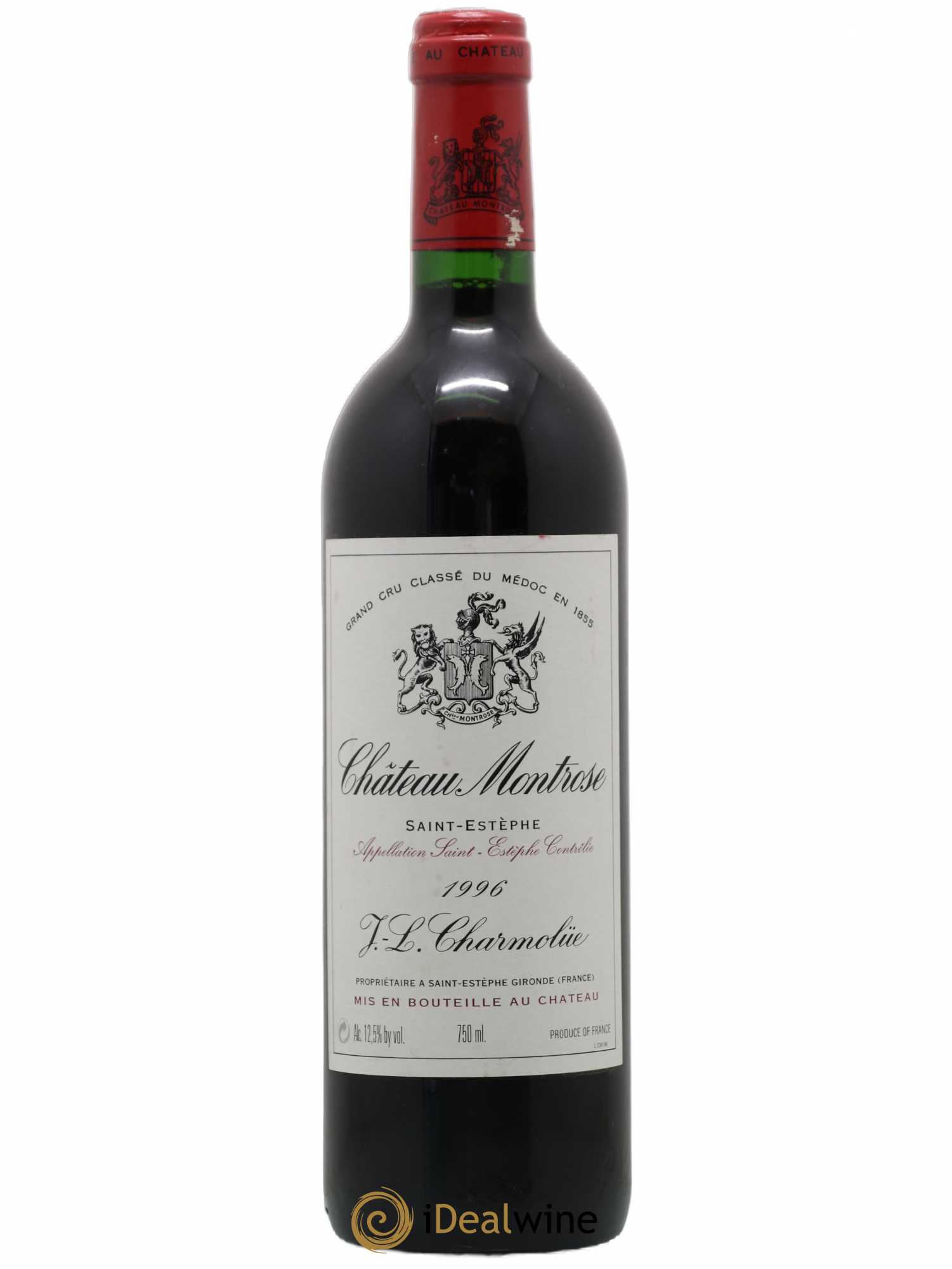 Château Montrose 2ème Grand Cru Classé 1996 - Lot de 1 bouteille - 0