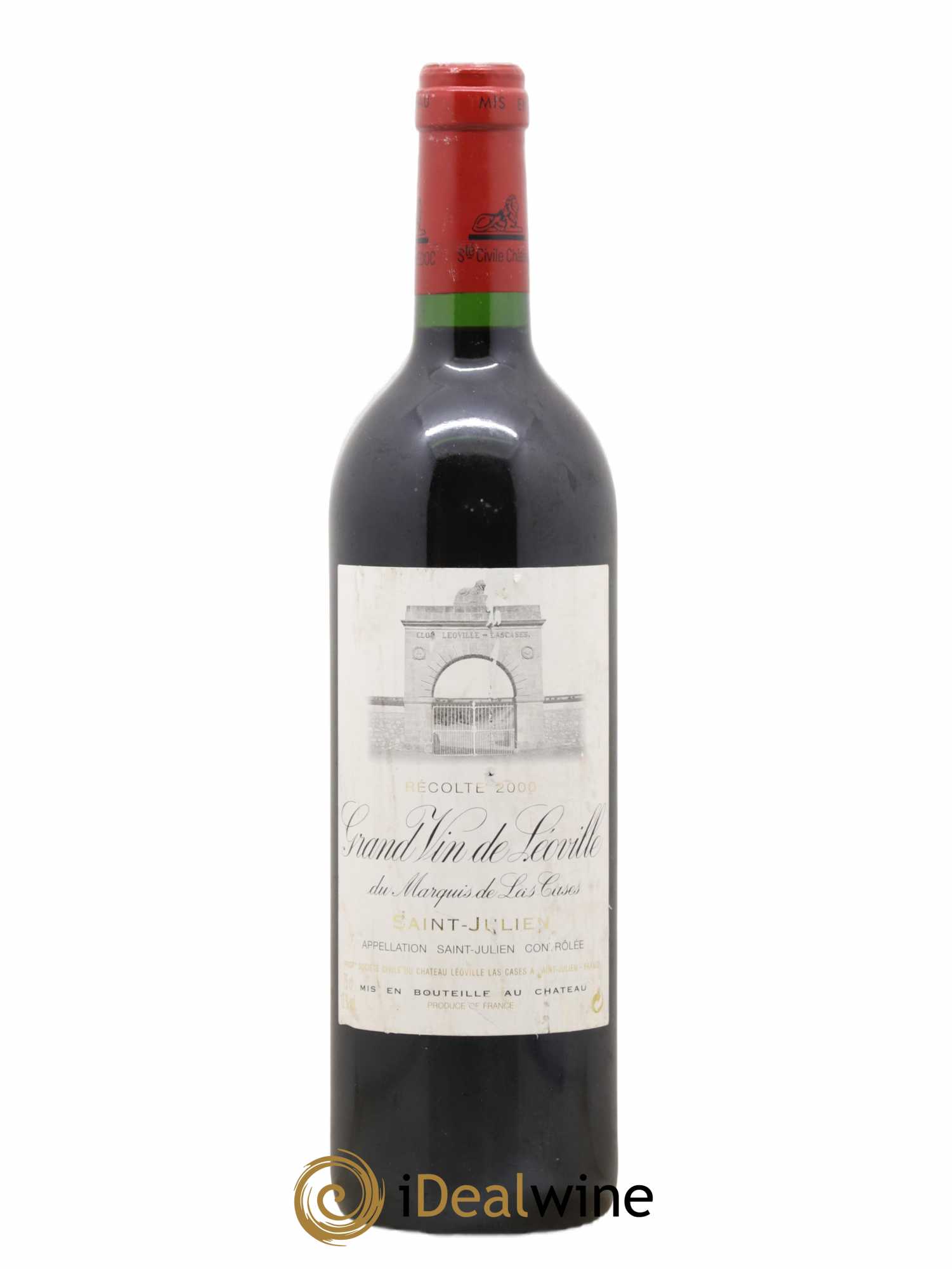 Château Léoville Las Cases 2ème Grand Cru Classé 2000 - Lot de 1 bouteille - 0