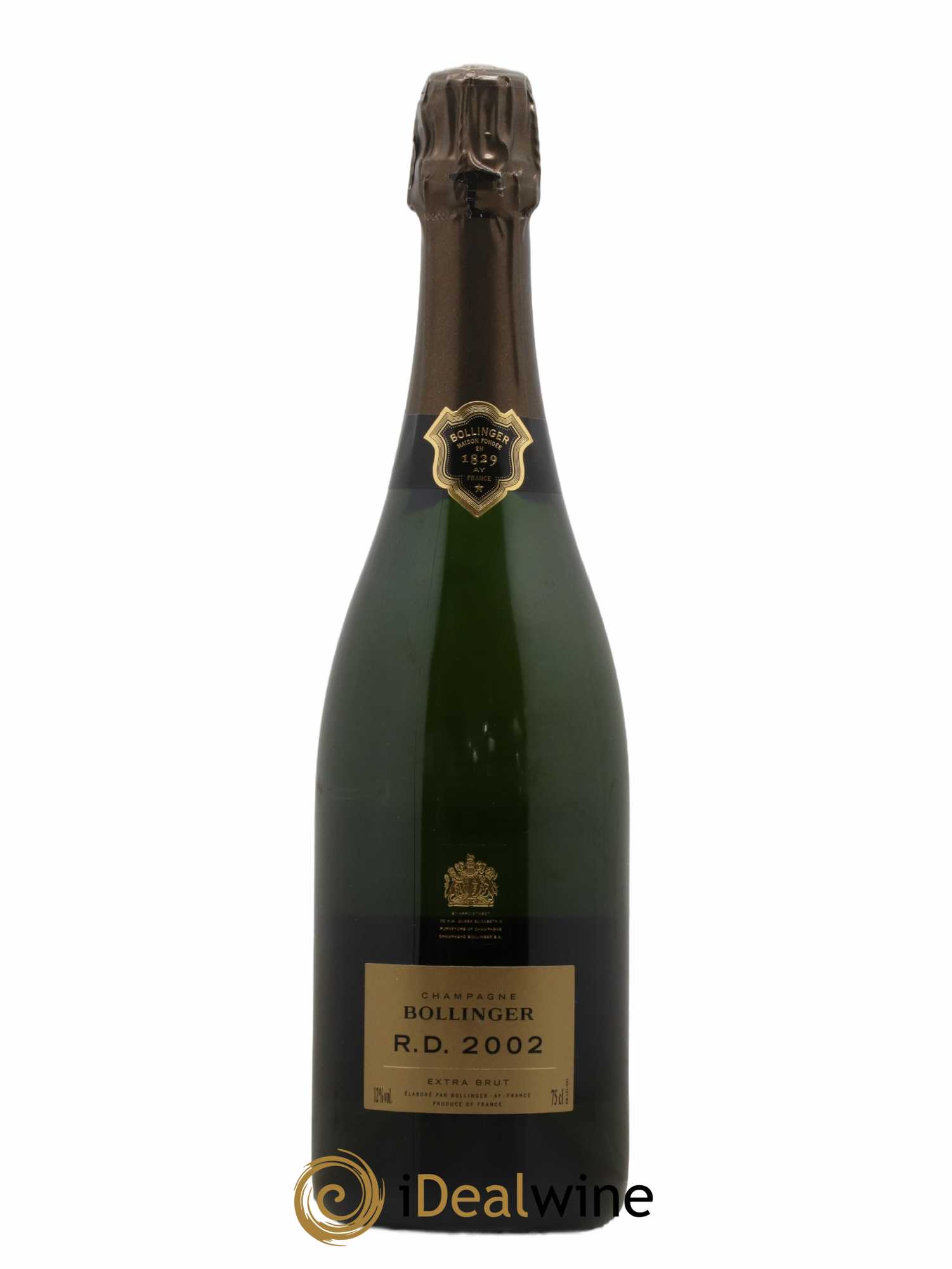 R.D. Extra-Brut Bollinger 2002 - Lot de 1 bouteille - 0
