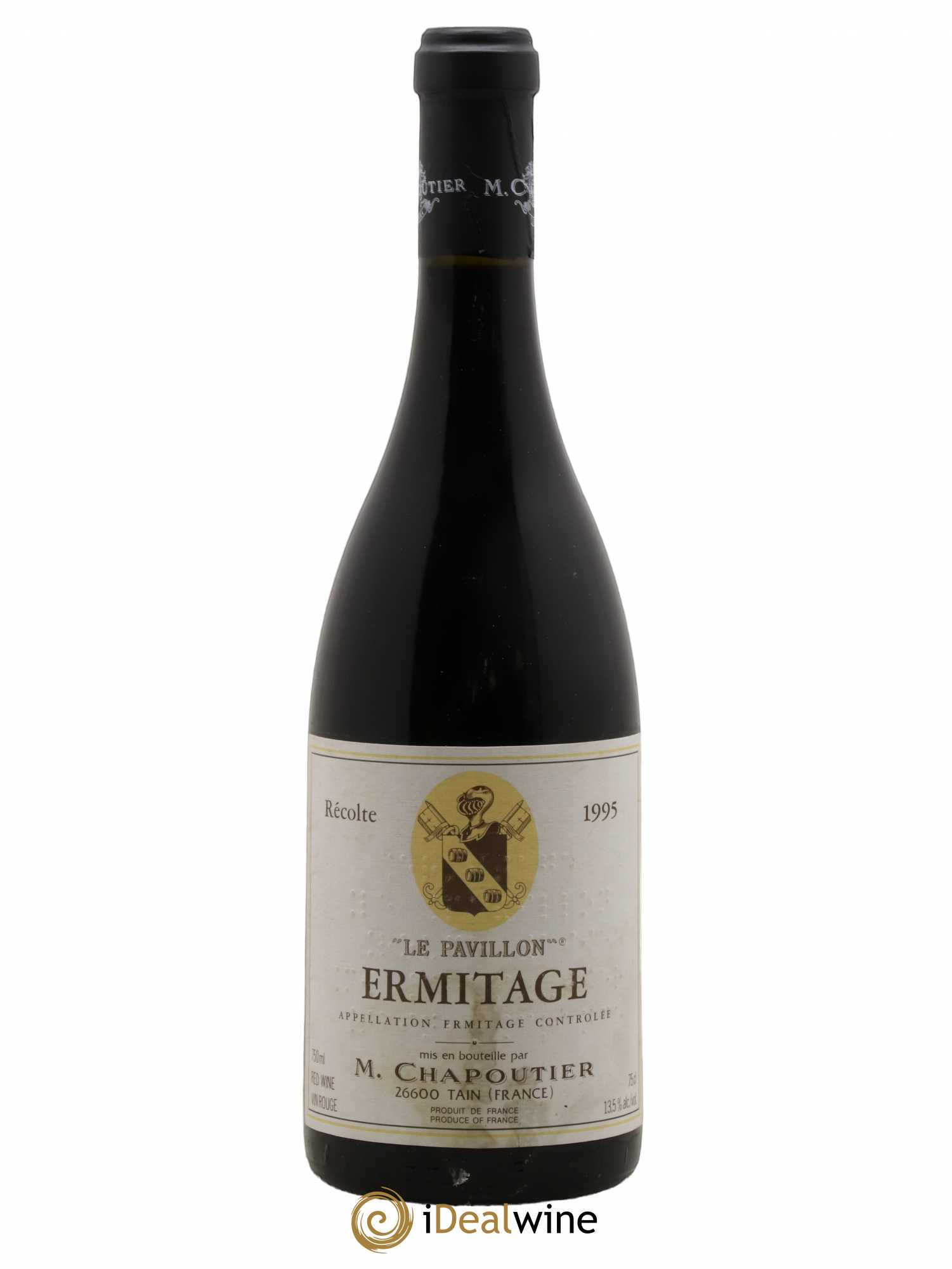 Hermitage Ermitage Le Pavillon Chapoutier 1995 - Lot de 1 bouteille - 0