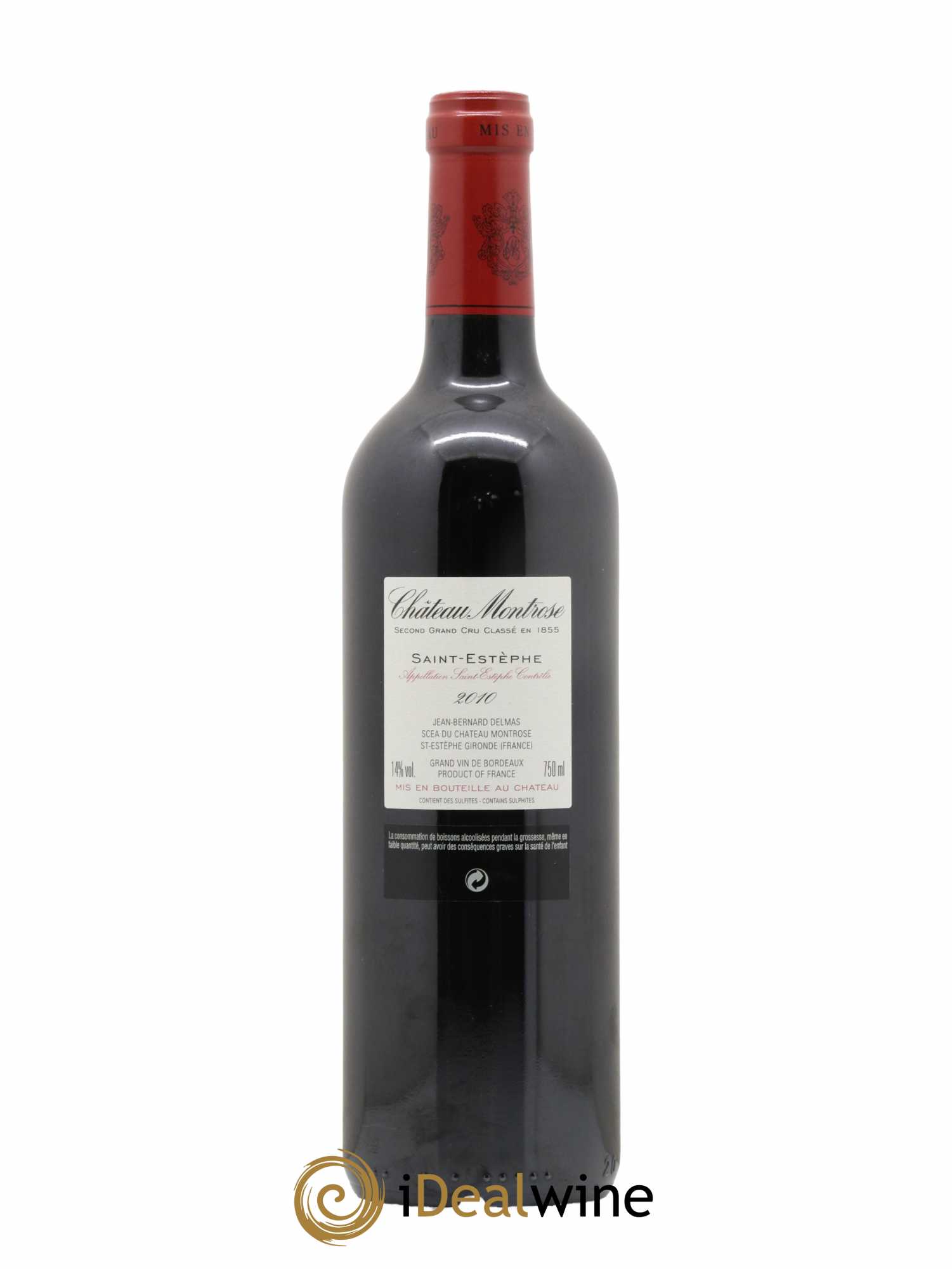 Château Montrose 2ème Grand Cru Classé 2010 - Lotto di 1 bottiglia - 1