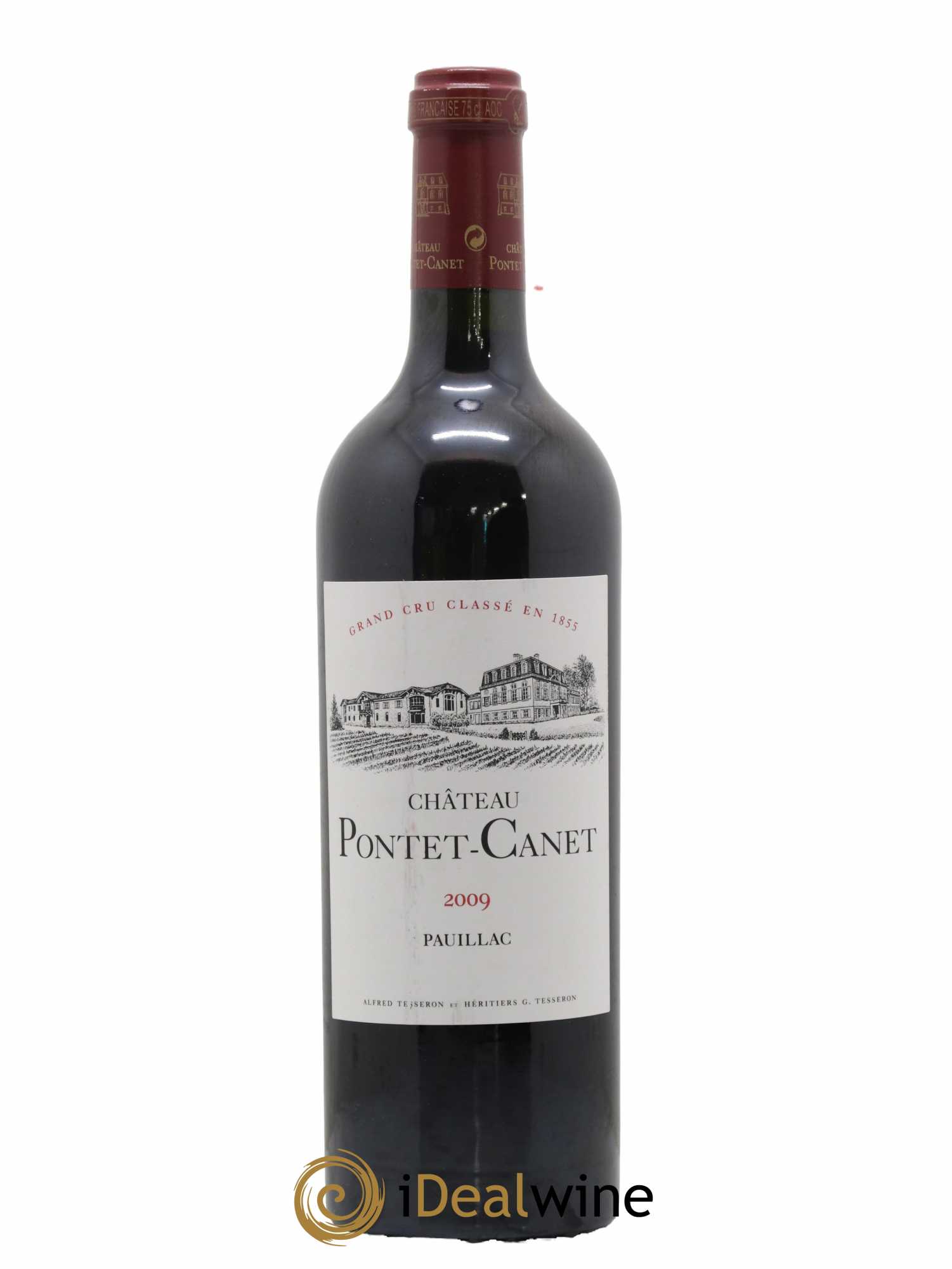 Château Pontet Canet 5ème Grand Cru Classé 2009 - Lot de 1 bouteille - 0
