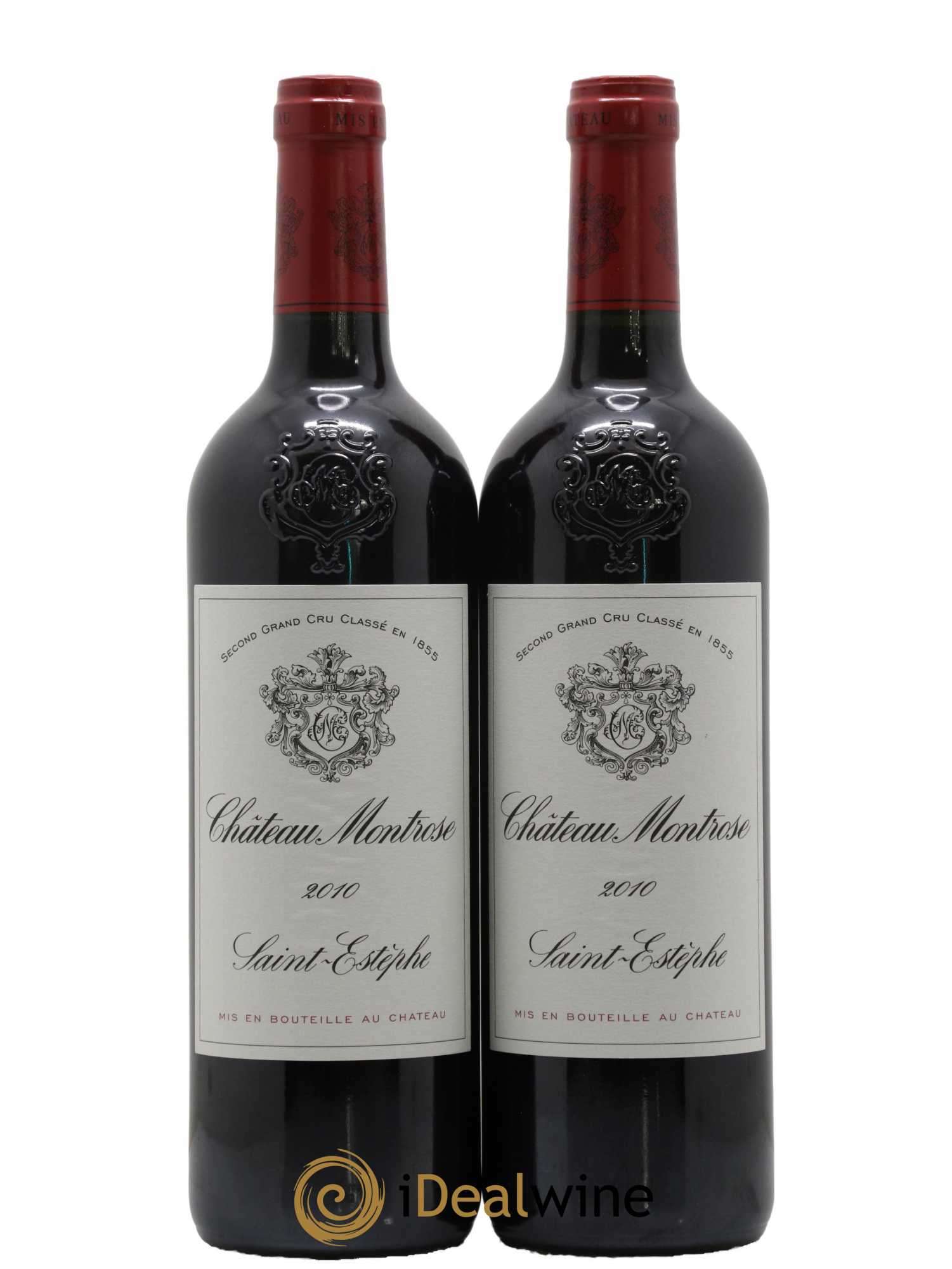 Château Montrose 2ème Grand Cru Classé 2010 - Lot de 2 bouteilles - 0