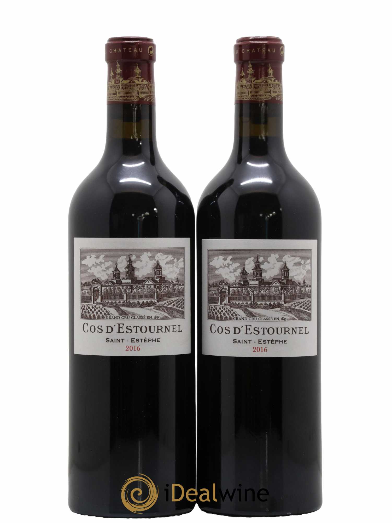 Cos d'Estournel 2ème Grand Cru Classé 2016 - Lot de 2 bouteilles - 0