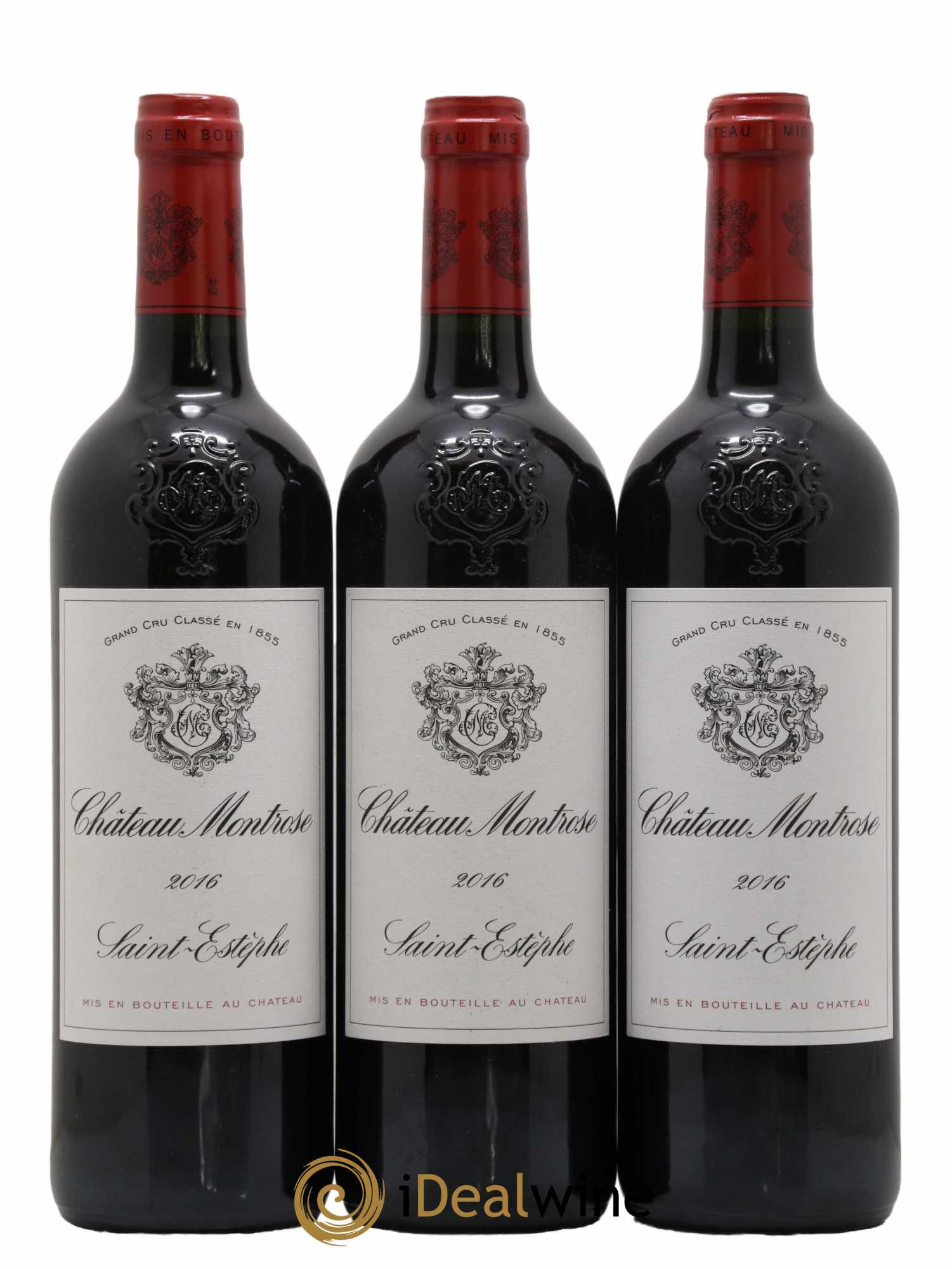 Château Montrose 2ème Grand Cru Classé 2016 - Lot de 3 bouteilles - 0