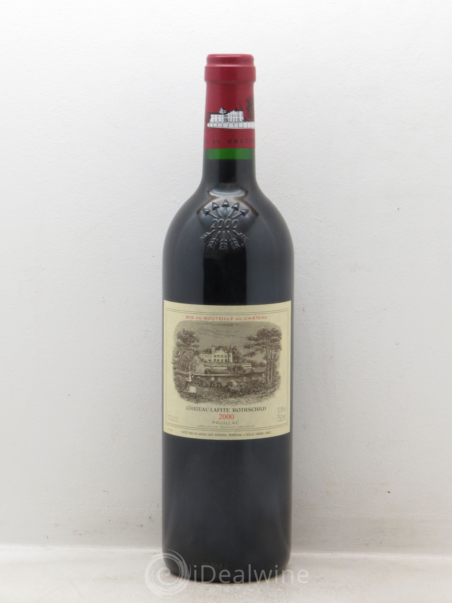 Château Lafite Rothschild 1er Grand Cru Classé 2000 - Lot de 1 bouteille - 0
