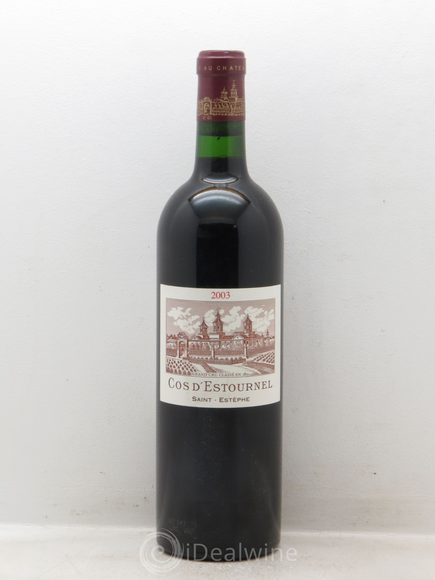 Cos d'Estournel 2ème Grand Cru Classé 2003 - Lot de 1 bouteille - 0