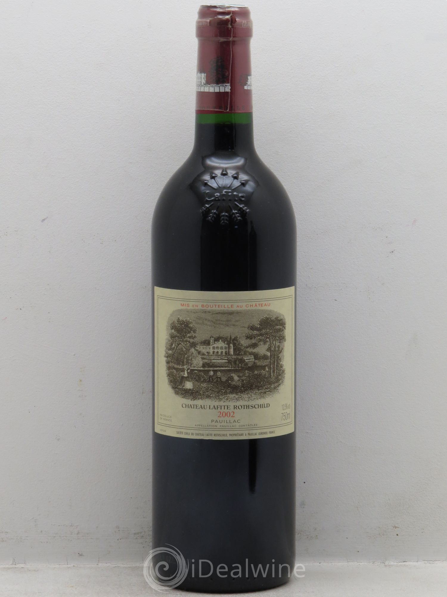 Château Lafite Rothschild 1er Grand Cru Classé 2002 - Lot de 1 bouteille - 0