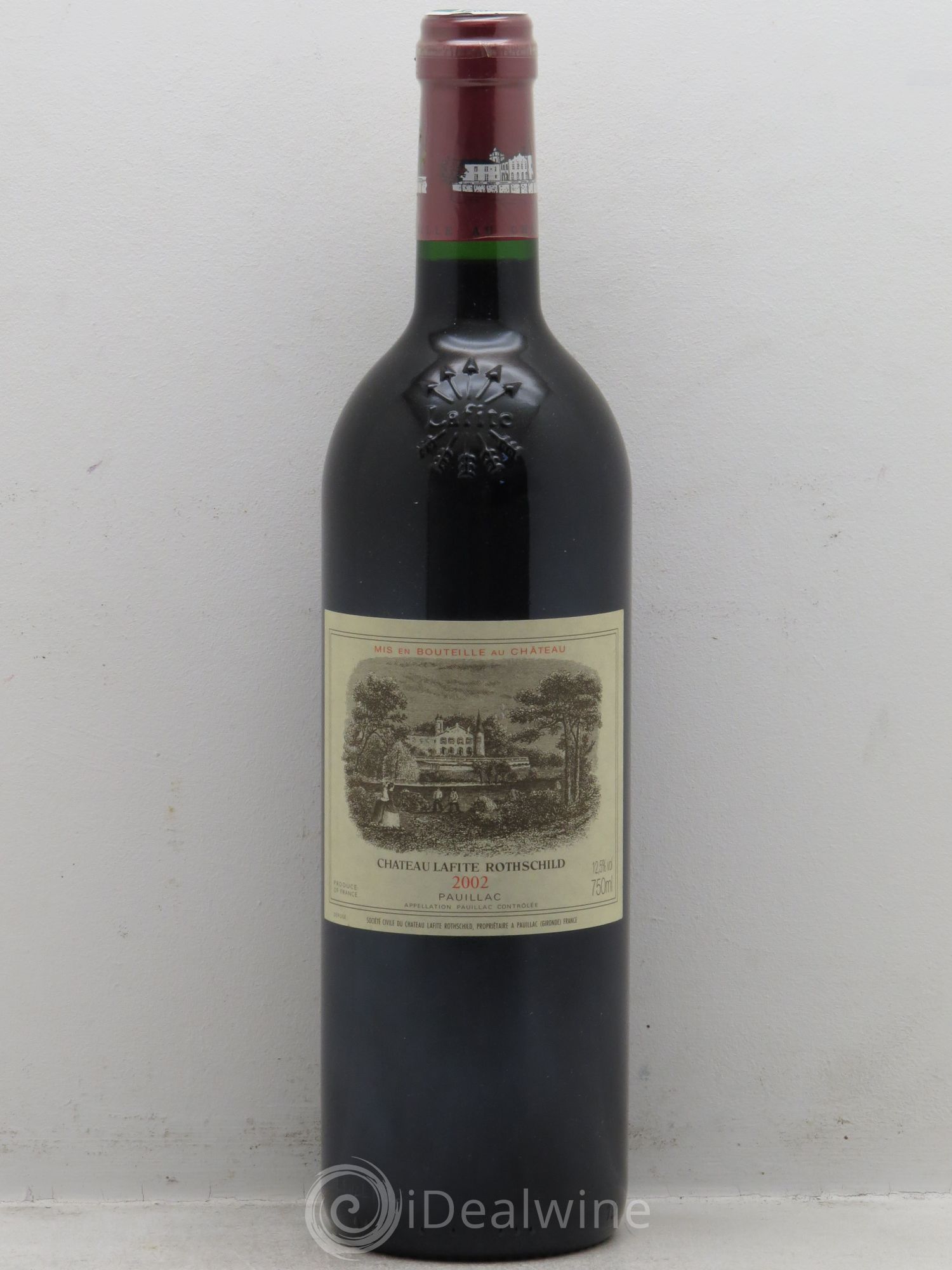 Château Lafite Rothschild 1er Grand Cru Classé 2002 - Lot de 1 bouteille - 0