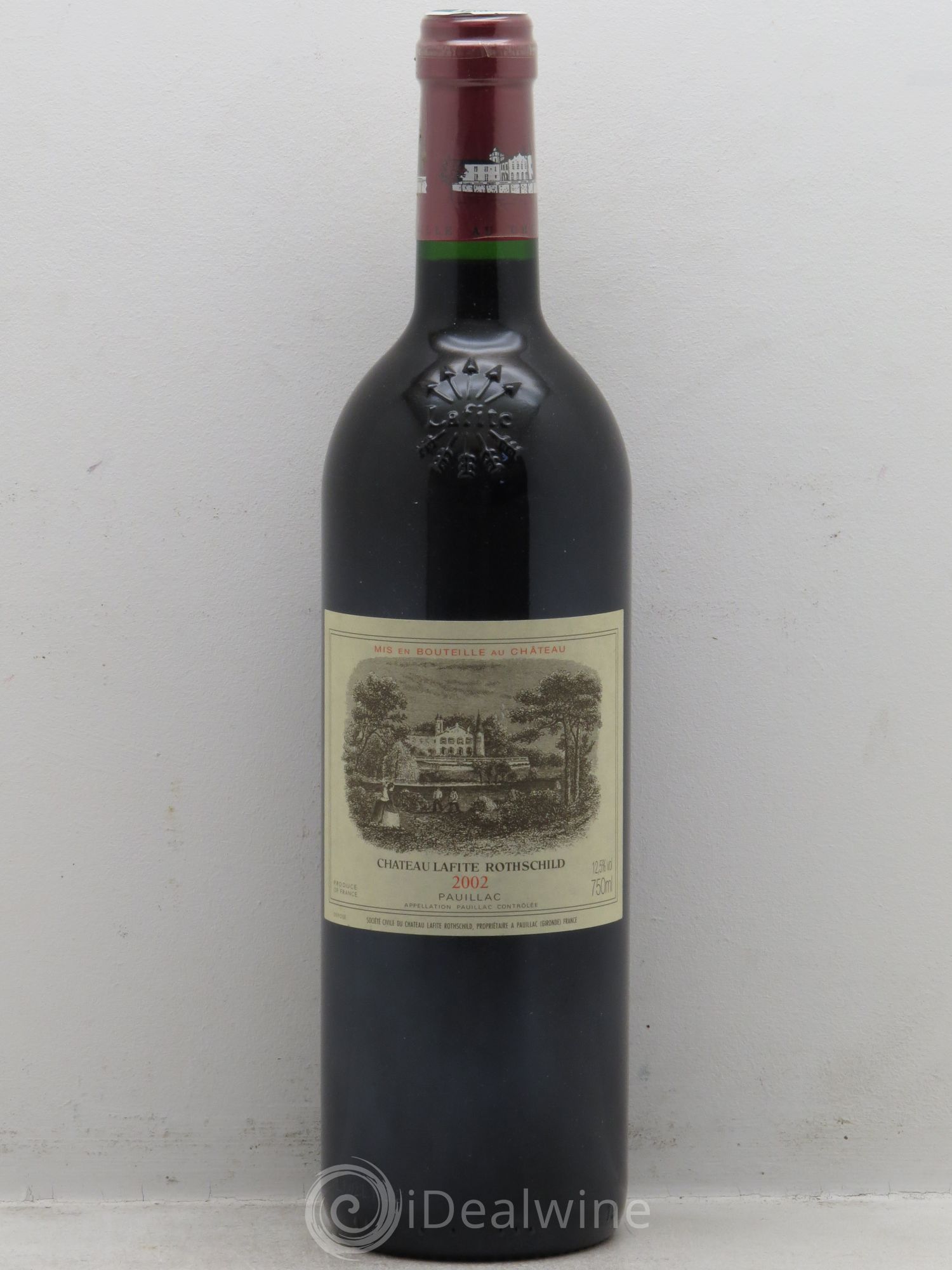 Château Lafite Rothschild 1er Grand Cru Classé 2002 - Lot de 1 bouteille - 0