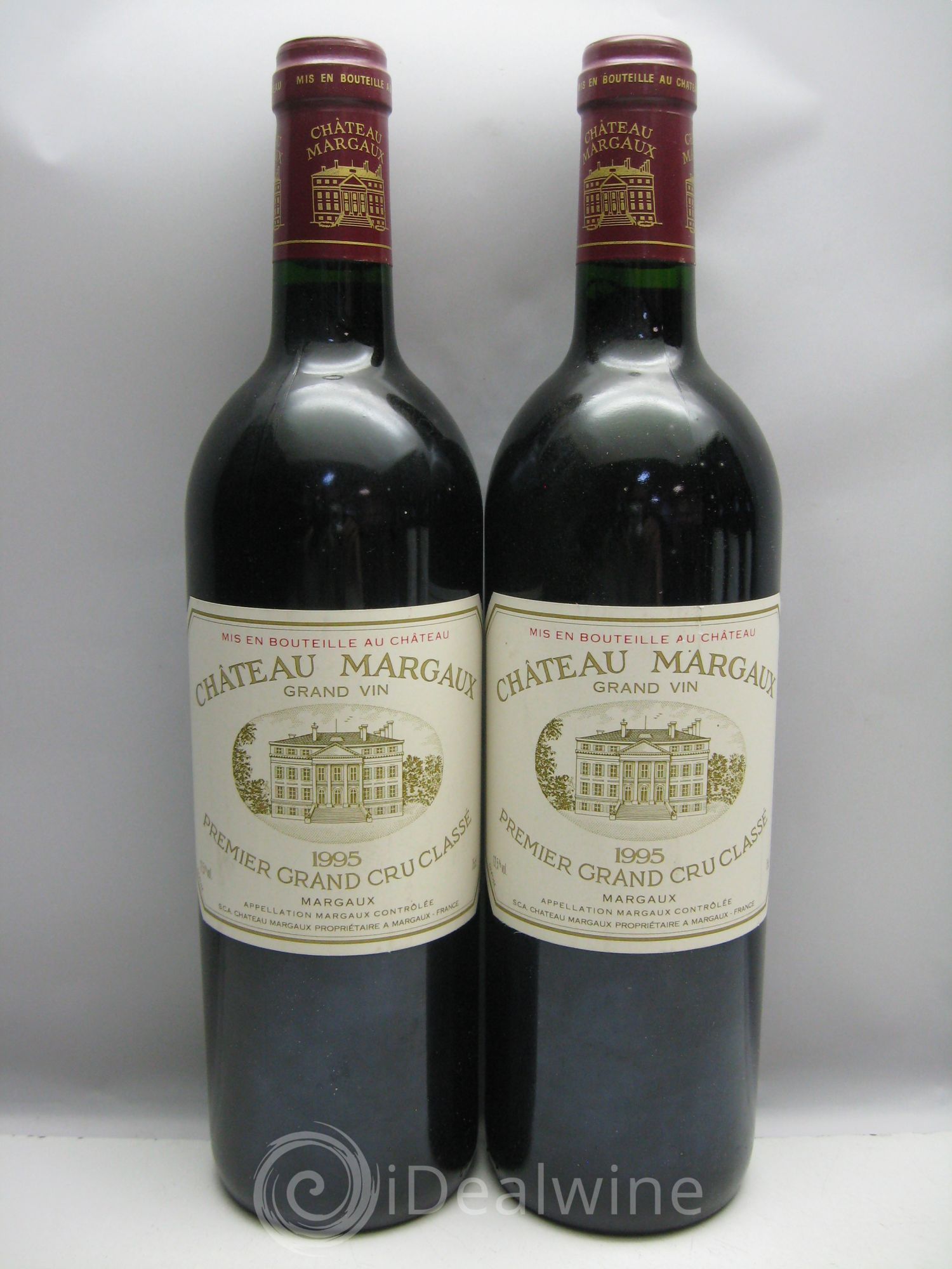 Château Margaux 1er Grand Cru Classé 1995 - Lot de 6 bouteilles - 0