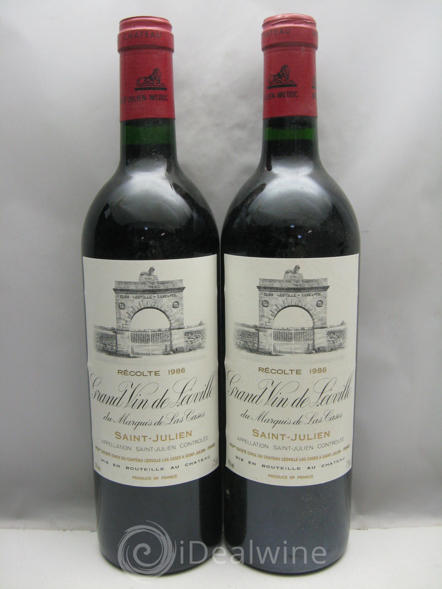 Château Léoville Las Cases 2ème Grand Cru Classé 1986 - Lot de 6 bouteilles - 2