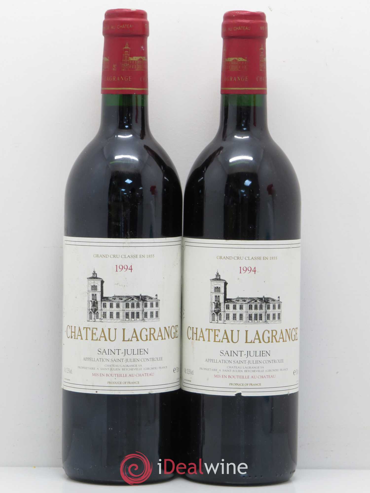 Château Lagrange 3ème Grand Cru Classé 1994 - Lot de 2 bouteilles - 0