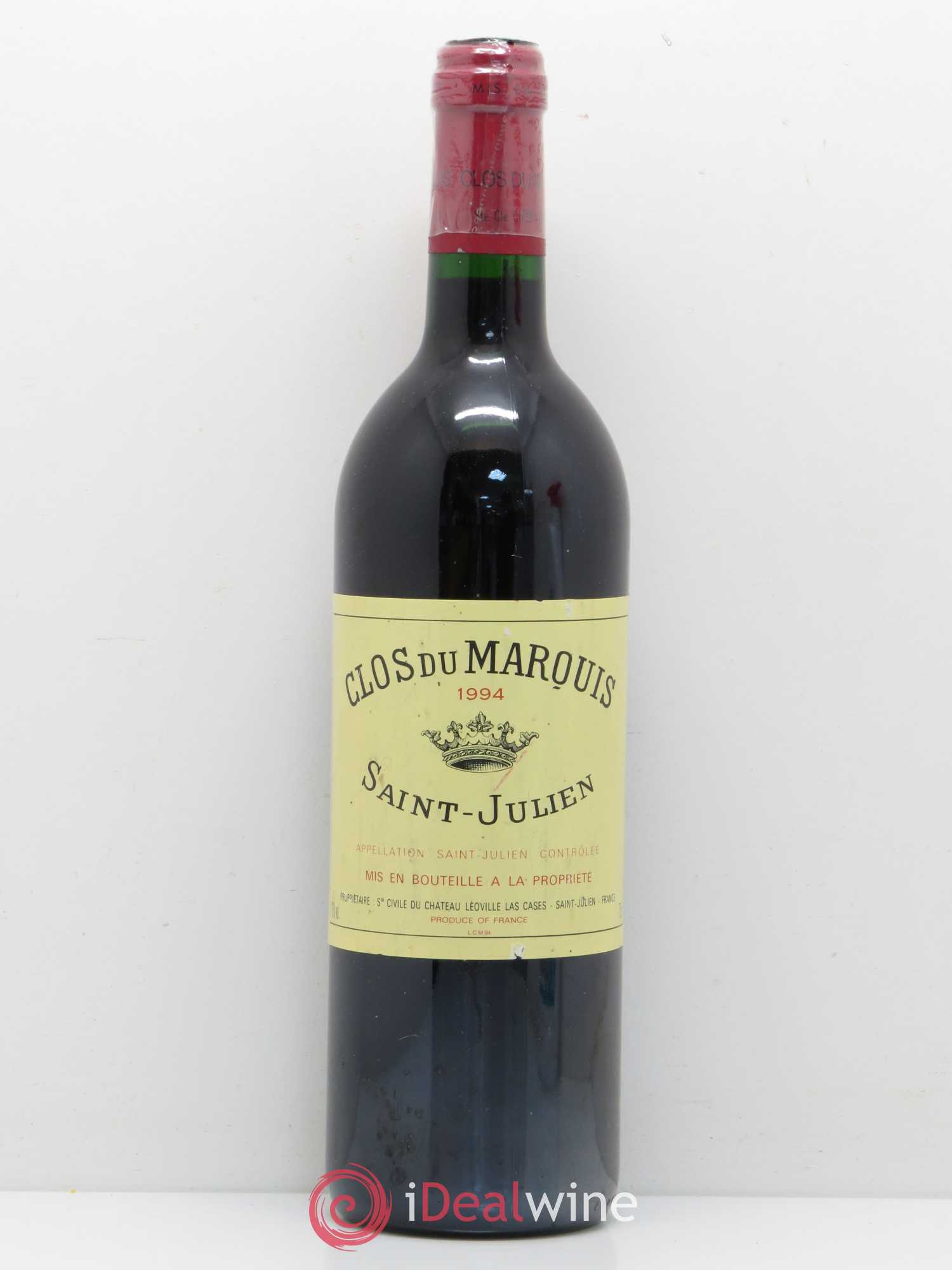 Clos du Marquis 1994 - Lot de 1 bouteille - 0