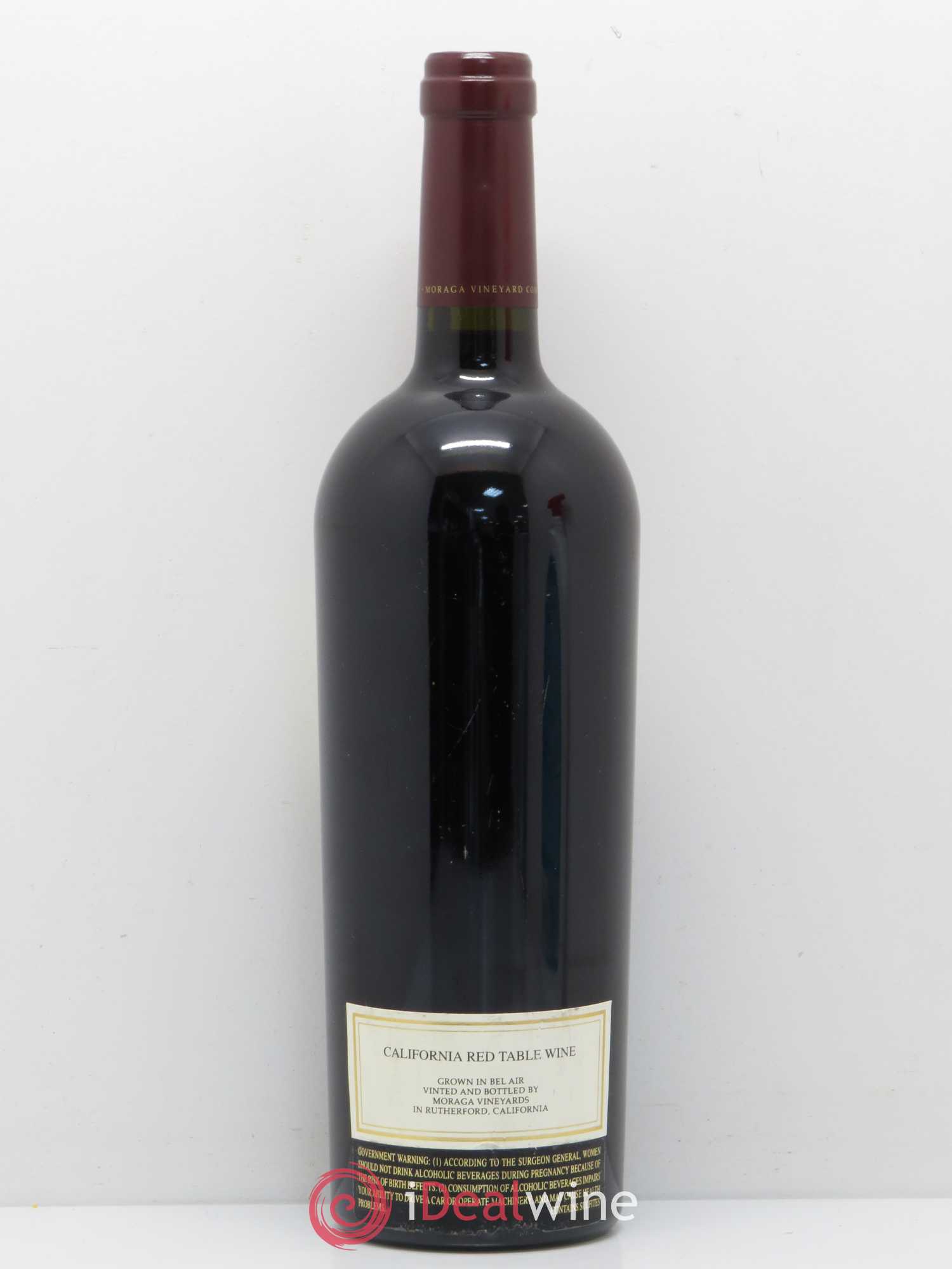 USA Moraga Vineyards Estate Red Los Angeles County 1995 - Posten von 1 Flasche - 1