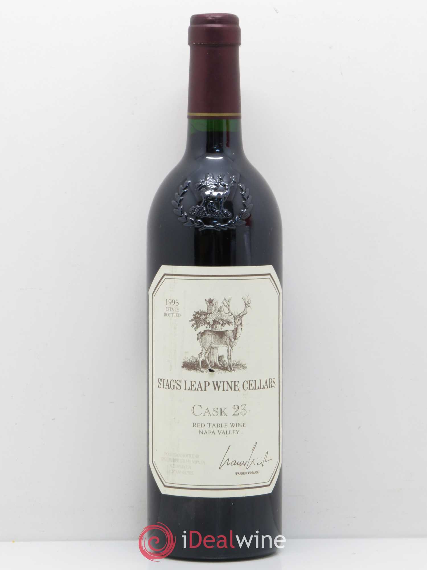 USA Napa Stag's Leap Cask 23 Stag's Leap Wine Cellars 1995 - Posten von 1 Flasche - 0