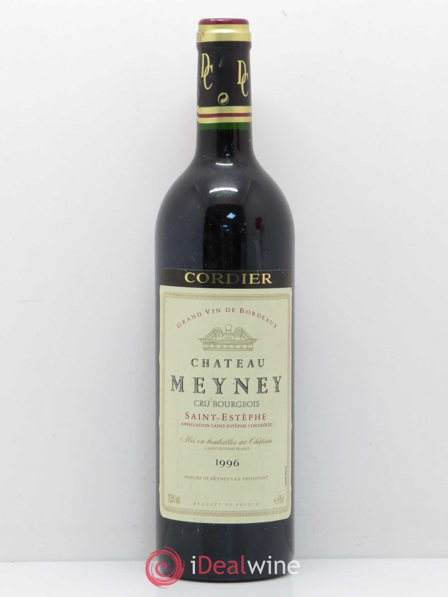 Château Meyney 1996 - Lot de 1 bouteille - 0