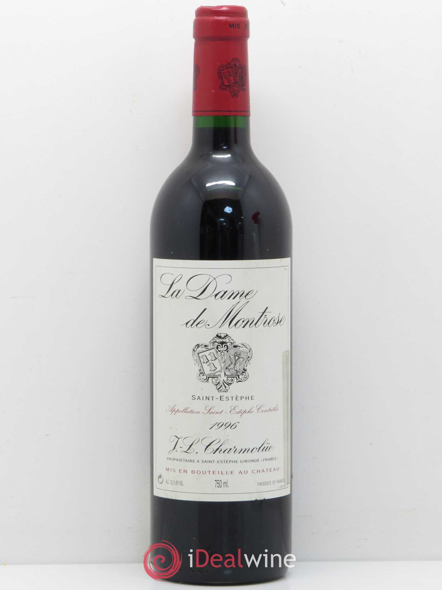 La Dame de Montrose Second Vin 1996 - Lot de 1 bouteille - 0