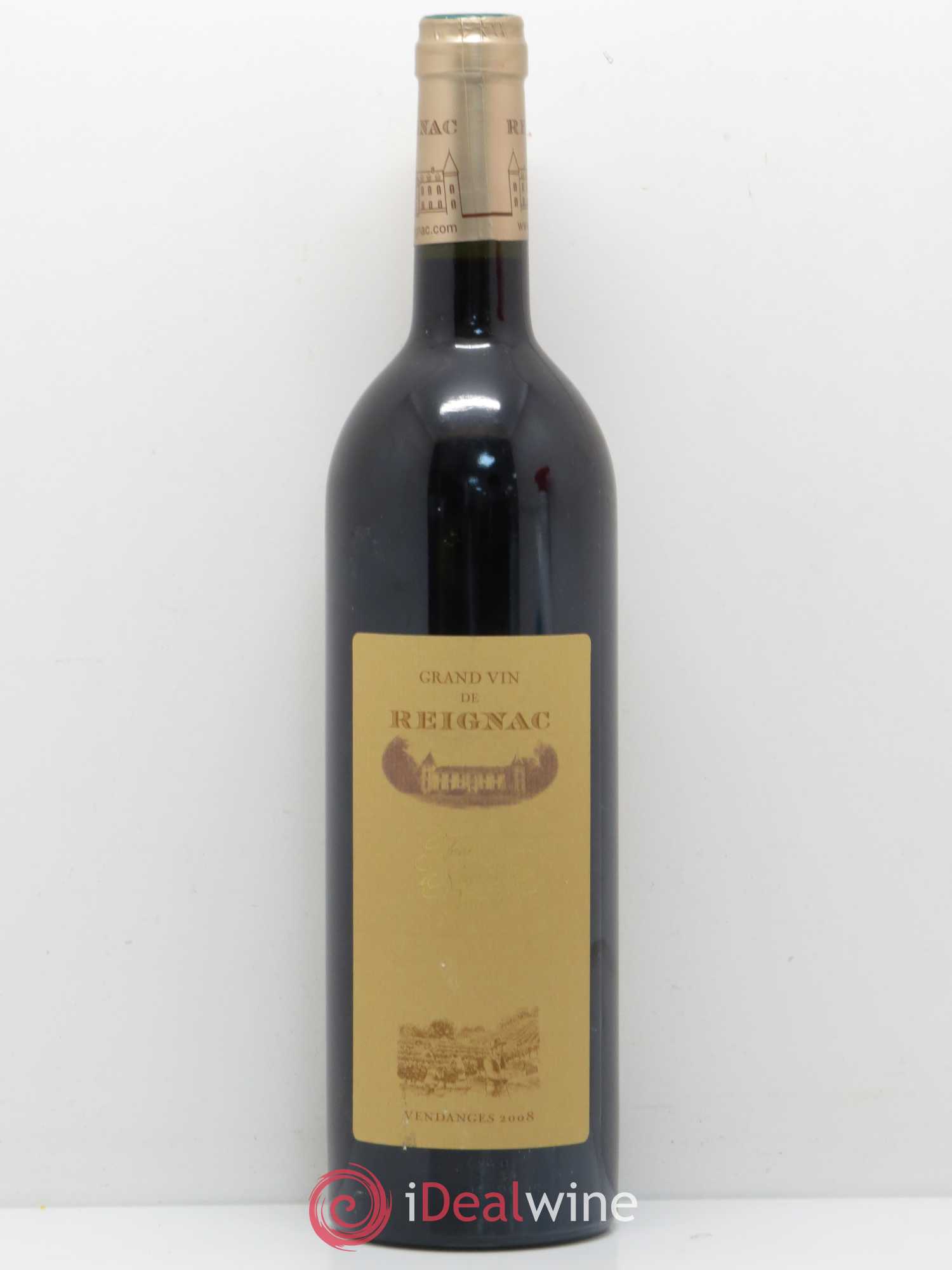 Grand vin de Reignac 2008 - Lot de 1 bouteille - 0