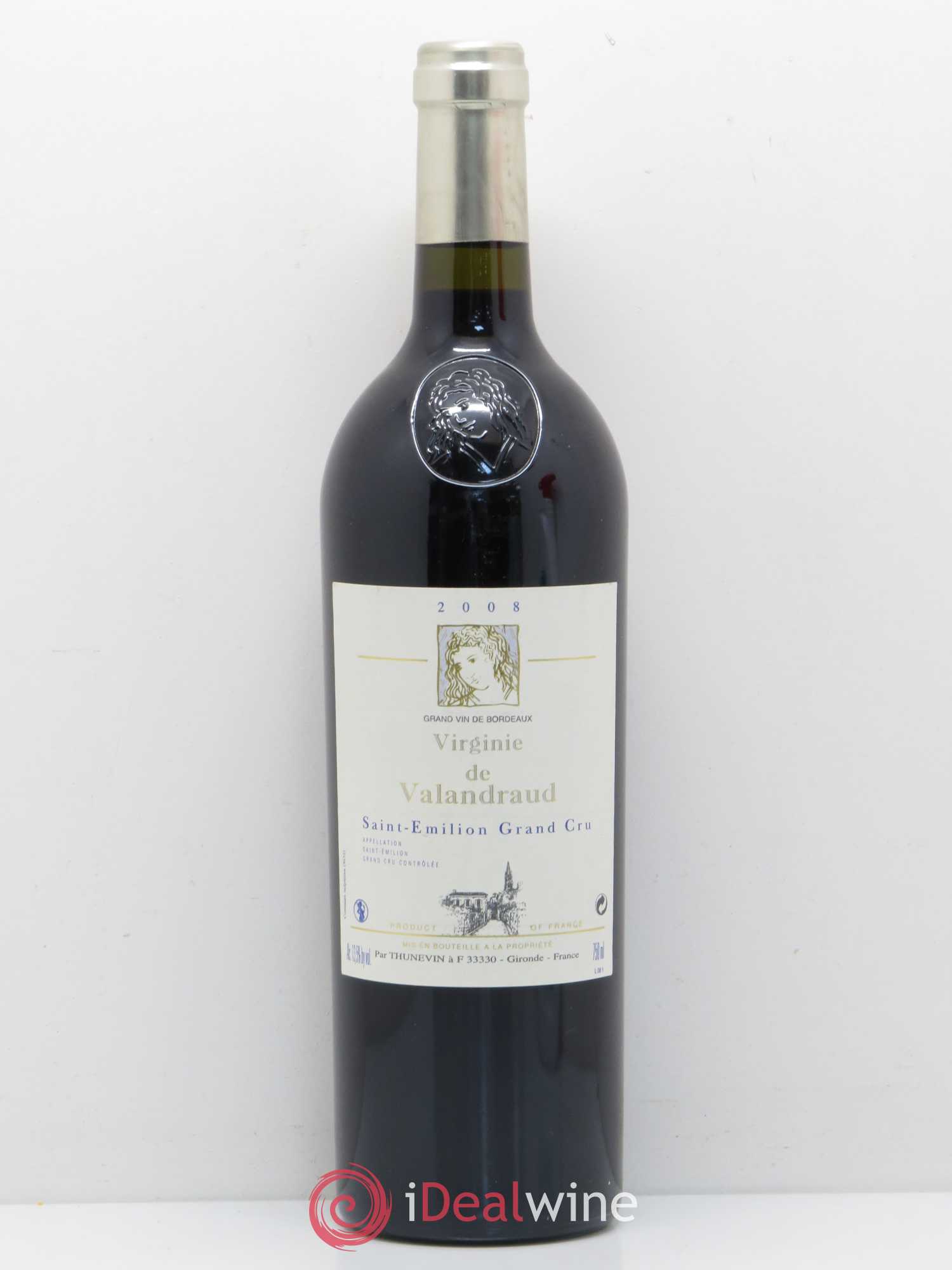 Virginie de Valandraud 2008 - Posten von 1 Flasche - 0