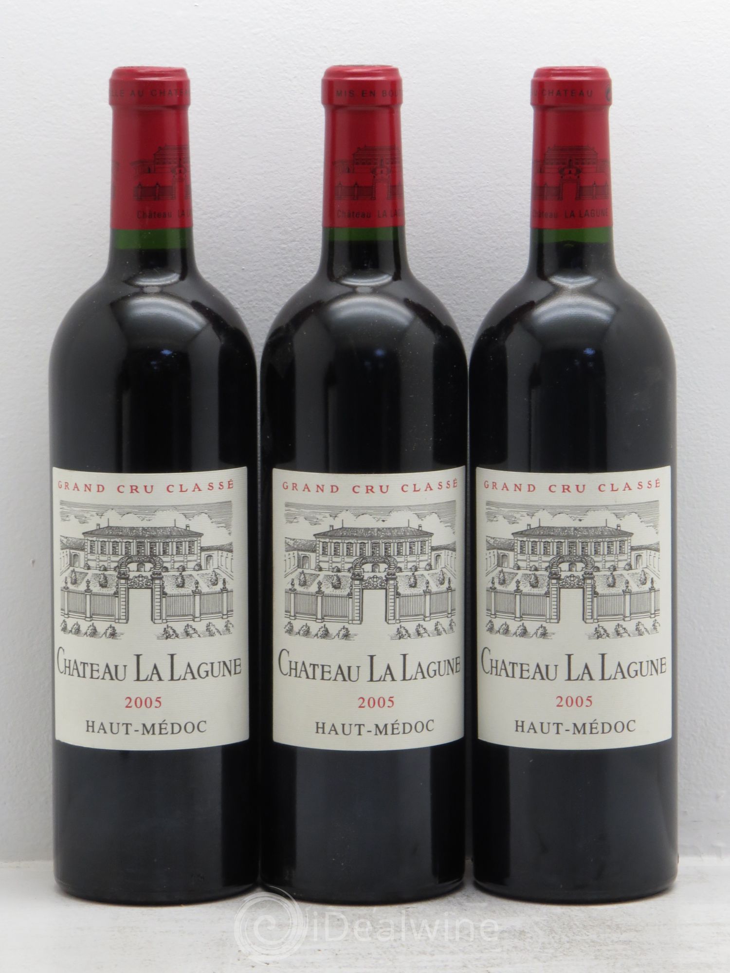 Château la Lagune 3ème Grand Cru Classé 2005 - Lot de 3 bouteilles - 0