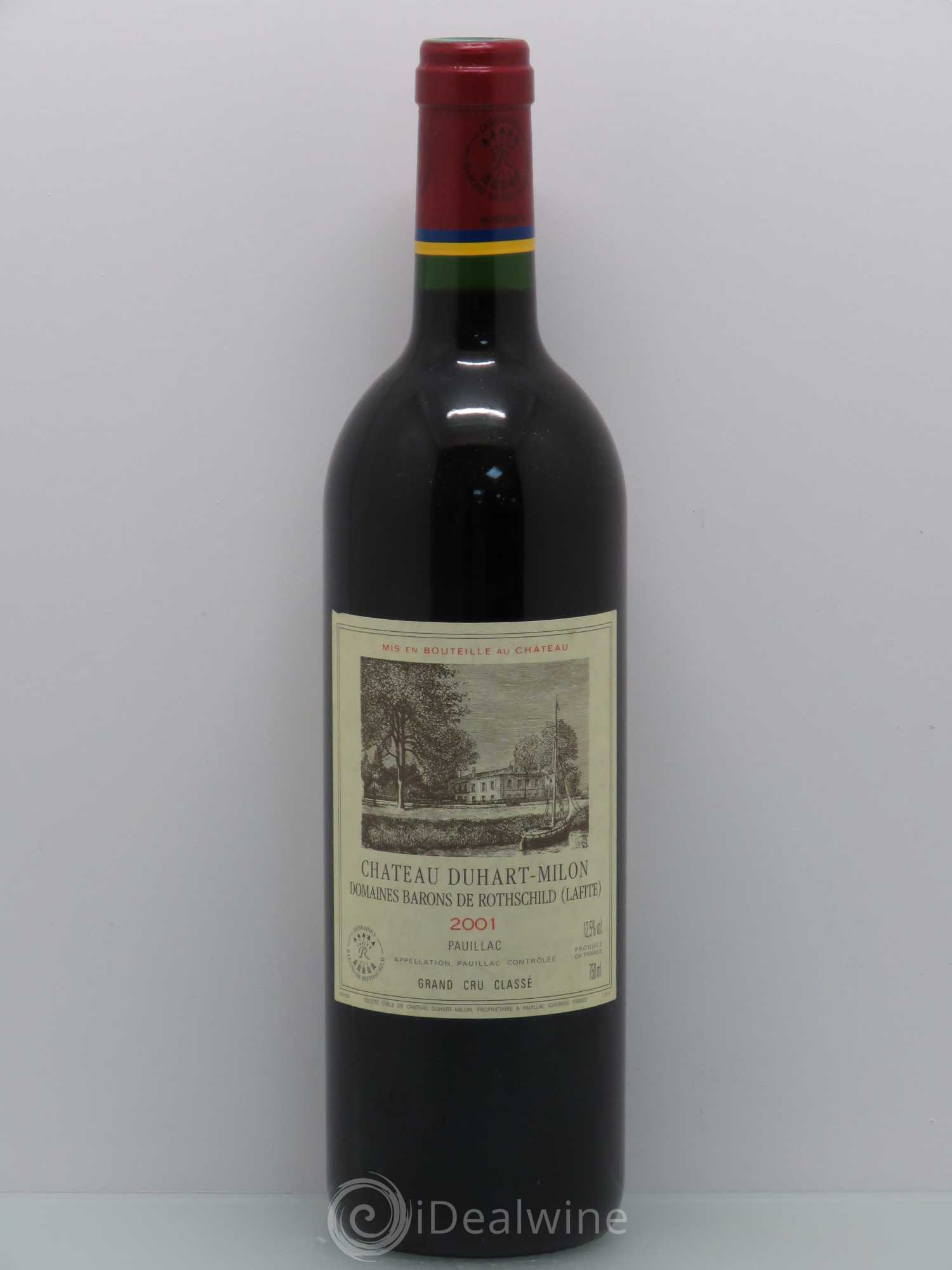 Château Duhart-Milon 4ème Grand Cru Classé 2001 - Lot de 1 bouteille - 0