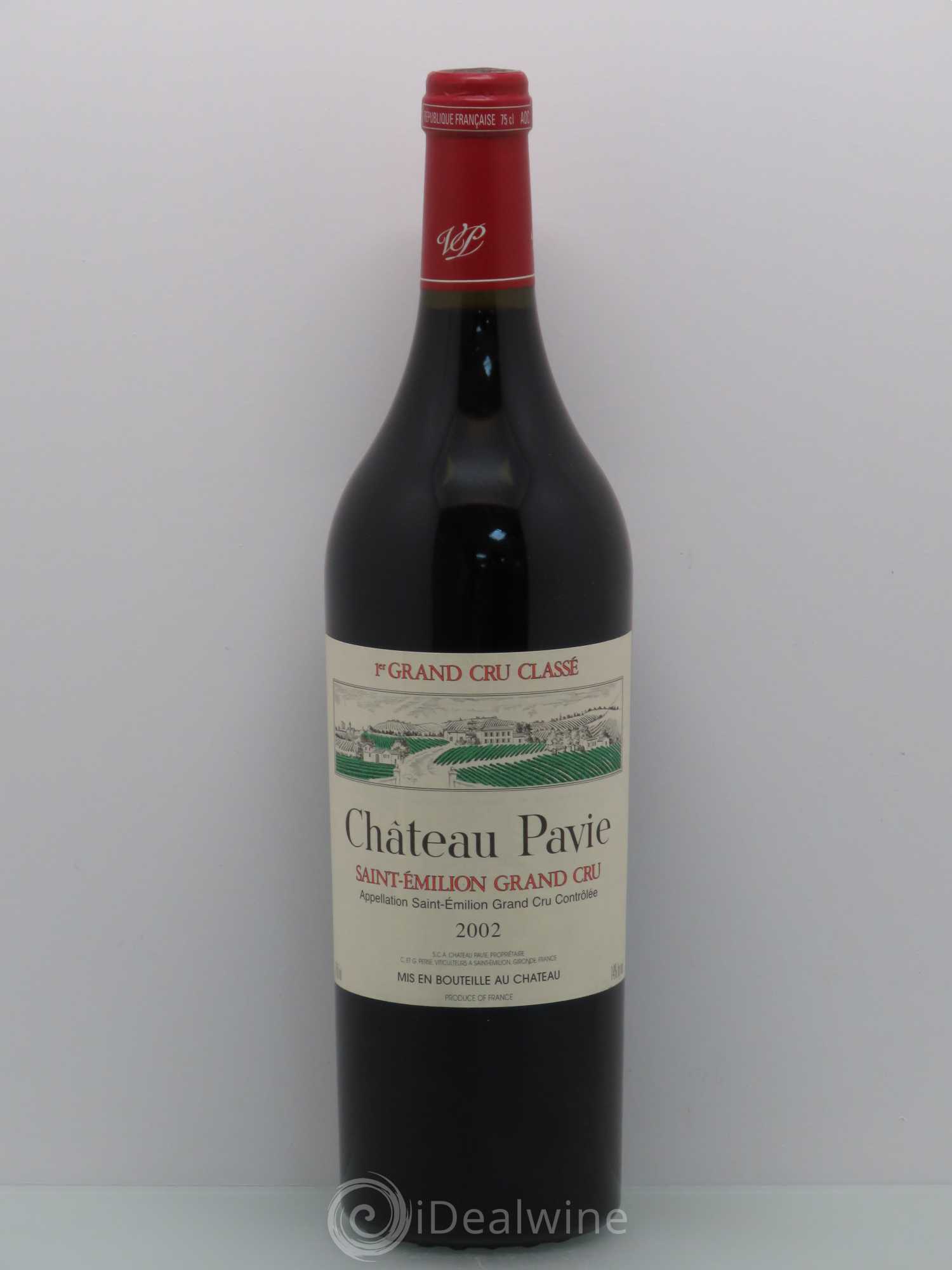 Château Pavie 1er Grand Cru Classé A 2002 - Lot de 1 bouteille - 0