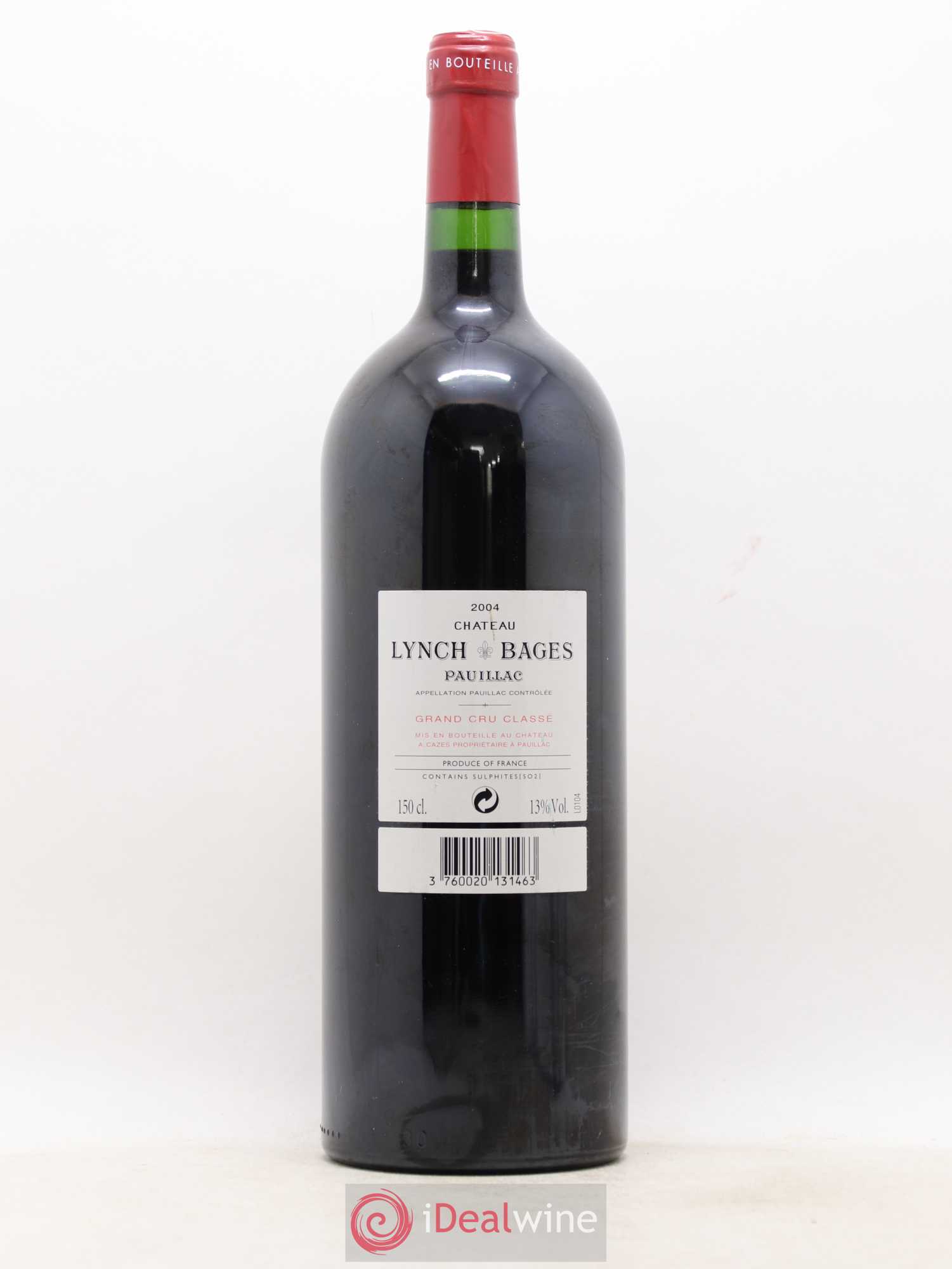 Château Lynch Bages 5ème Grand Cru Classé 2004 - Lot de 1 magnum - 1