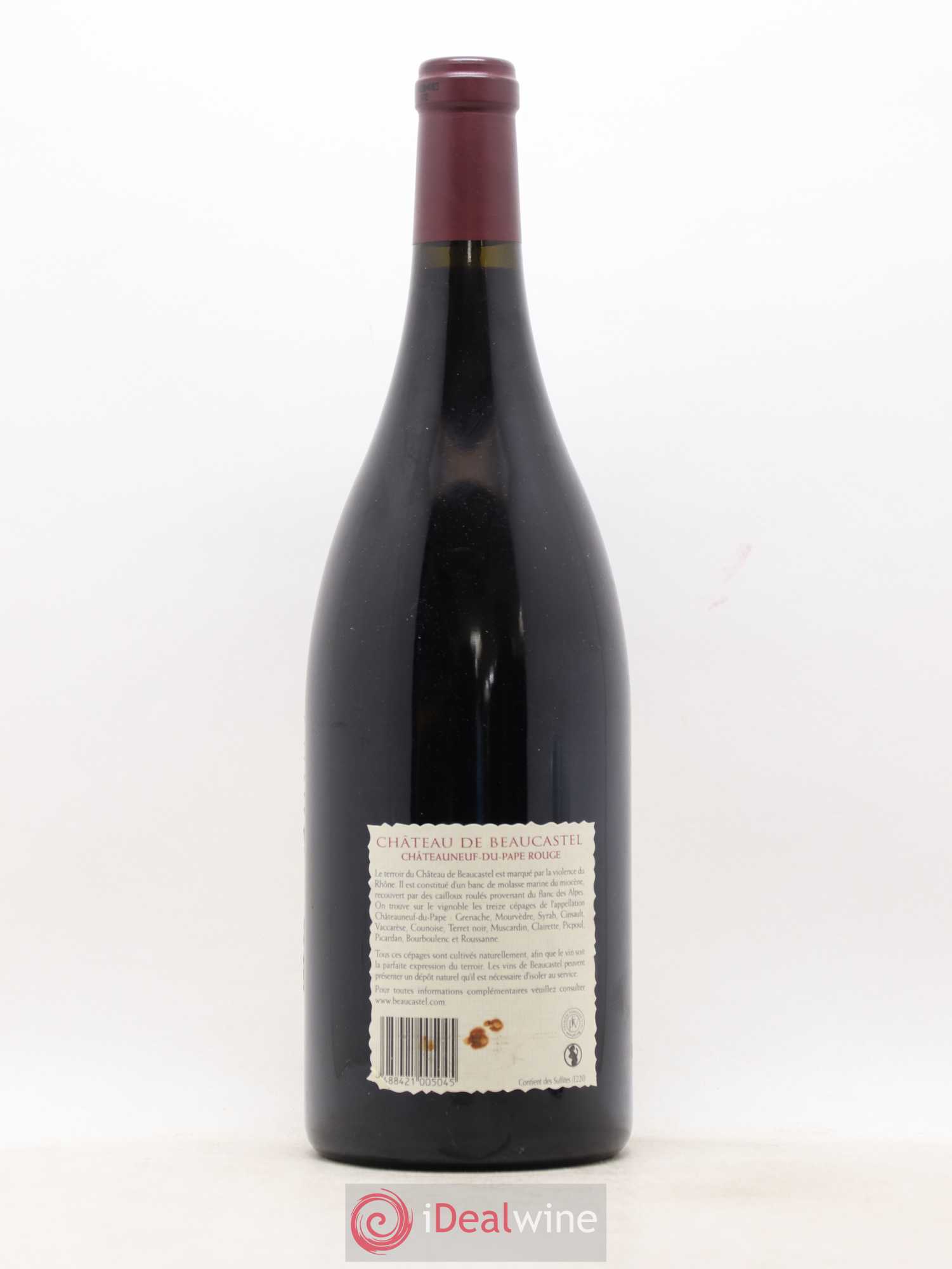 Châteauneuf-du-Pape Château de Beaucastel Famille Perrin 2005 - Lot de 1 magnum - 1