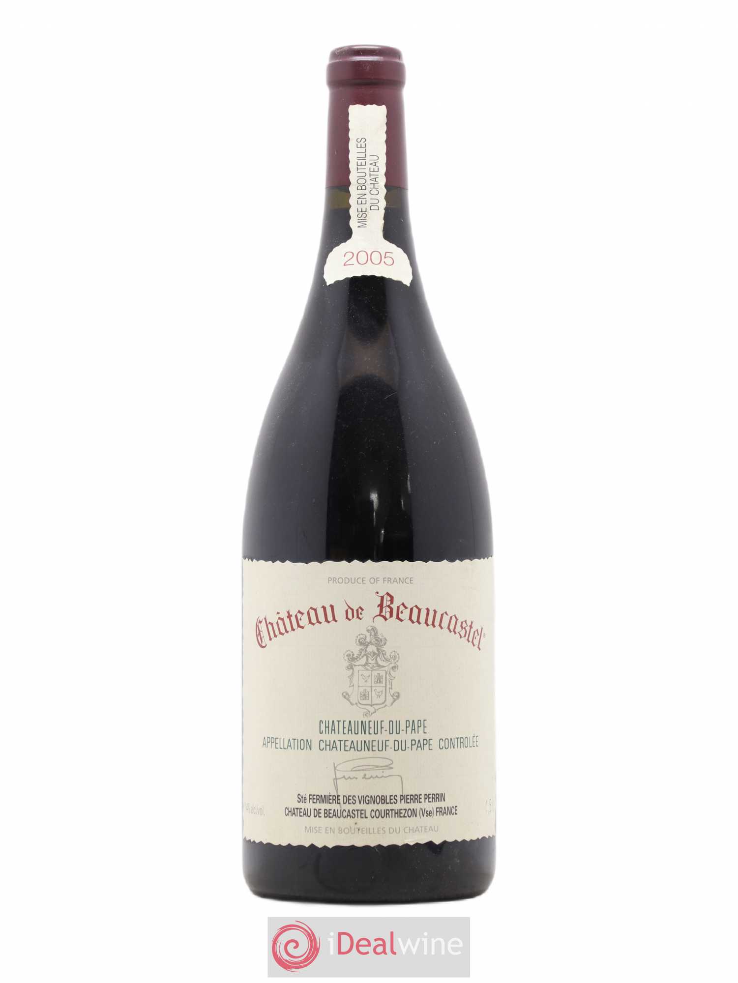 Châteauneuf-du-Pape Château de Beaucastel Famille Perrin 2005 - Lot de 1 magnum - 0