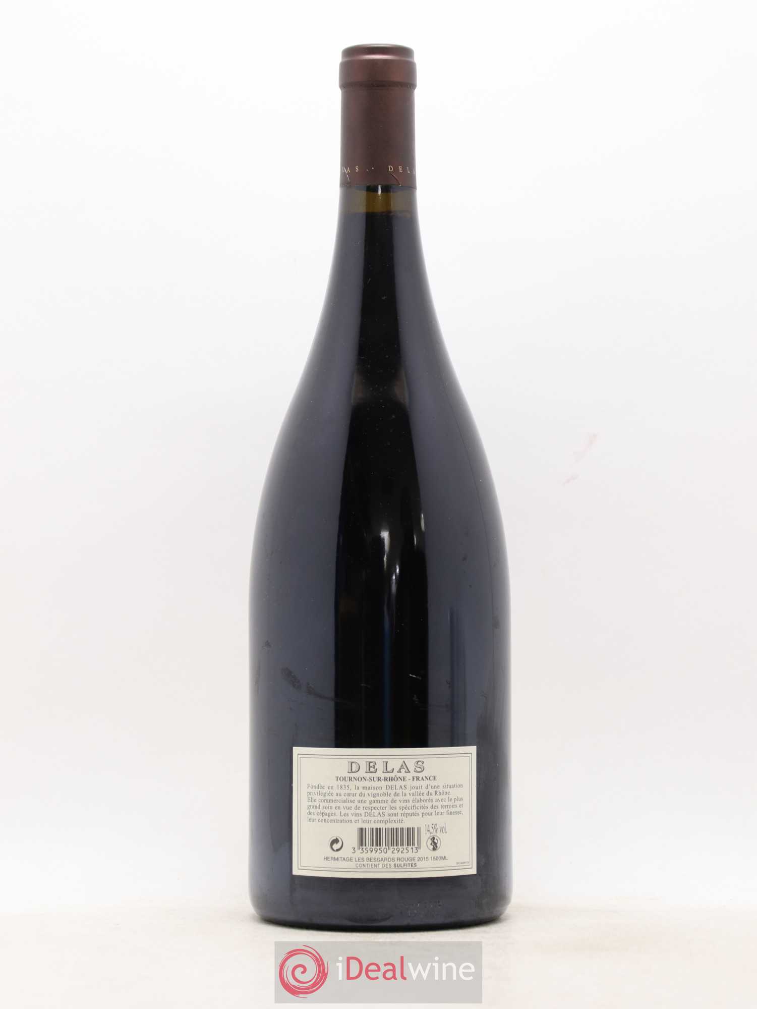 Hermitage Les Bessards Delas Frères 2015 - Lot de 1 magnum - 1