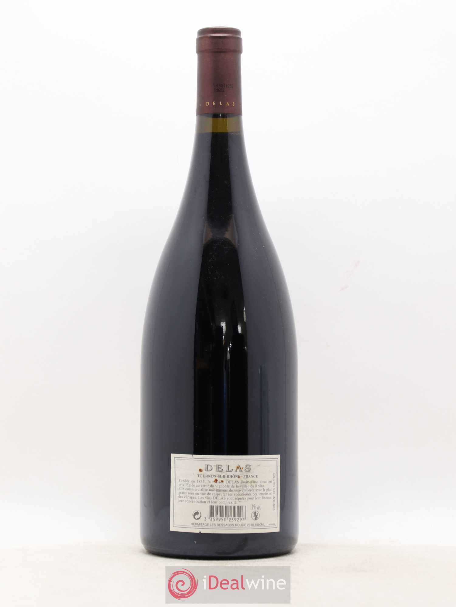 Hermitage Les Bessards Delas Frères 2010 - Lot de 1 magnum - 1