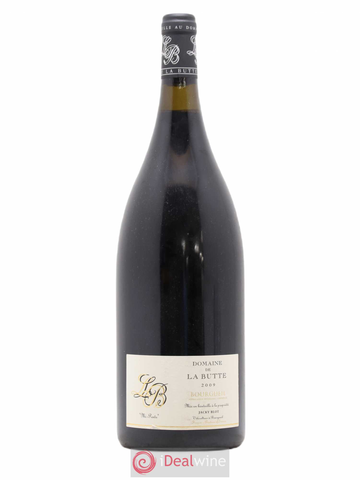 Bourgueil Mi-Pente Domaine de La Butte - Jacky Blot 2009 - Lot de 1 magnum - 0