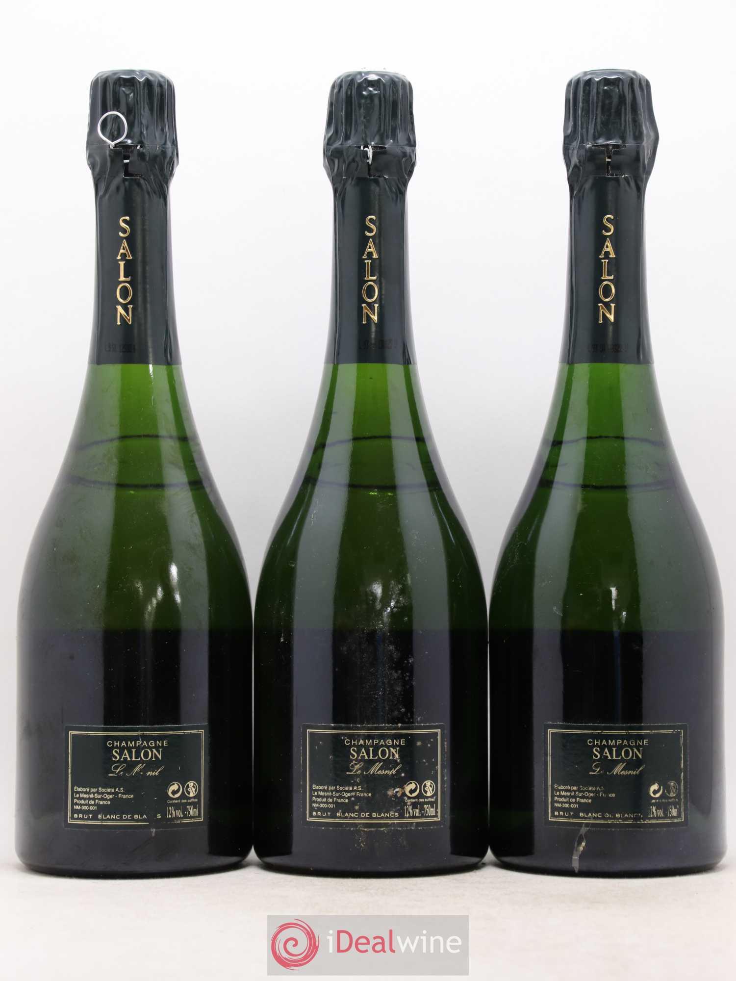 Cuvée S Salon Brut Blanc de Blancs 2007 - Lot de 3 bouteilles - 1