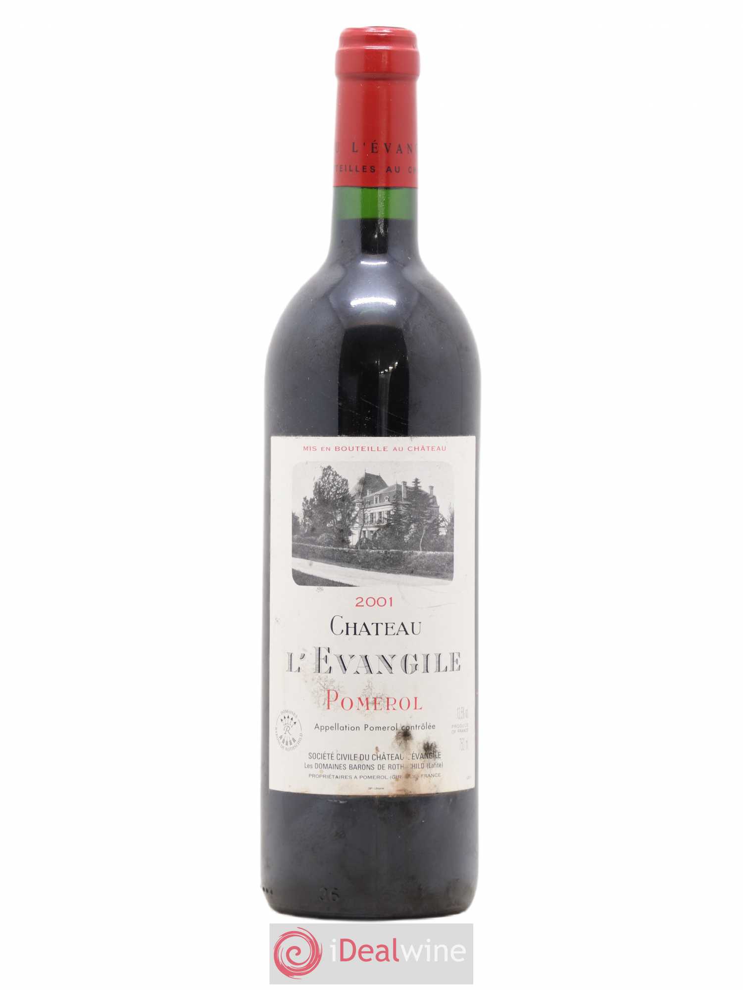 Château l' Évangile 2001 - Lot de 1 bouteille - 0