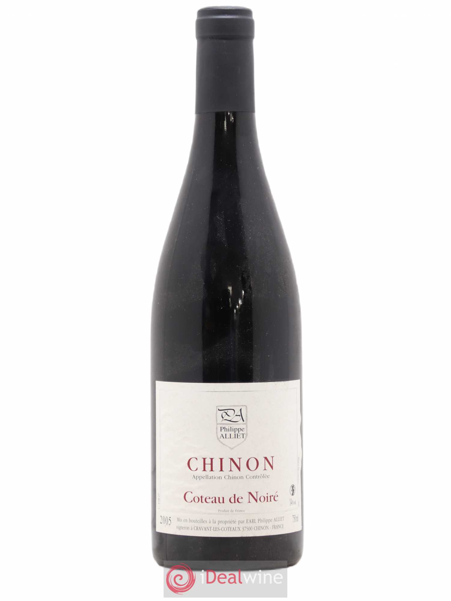 Chinon Coteau de Noiré Philippe Alliet 2005 - Lot de 1 bouteille - 0