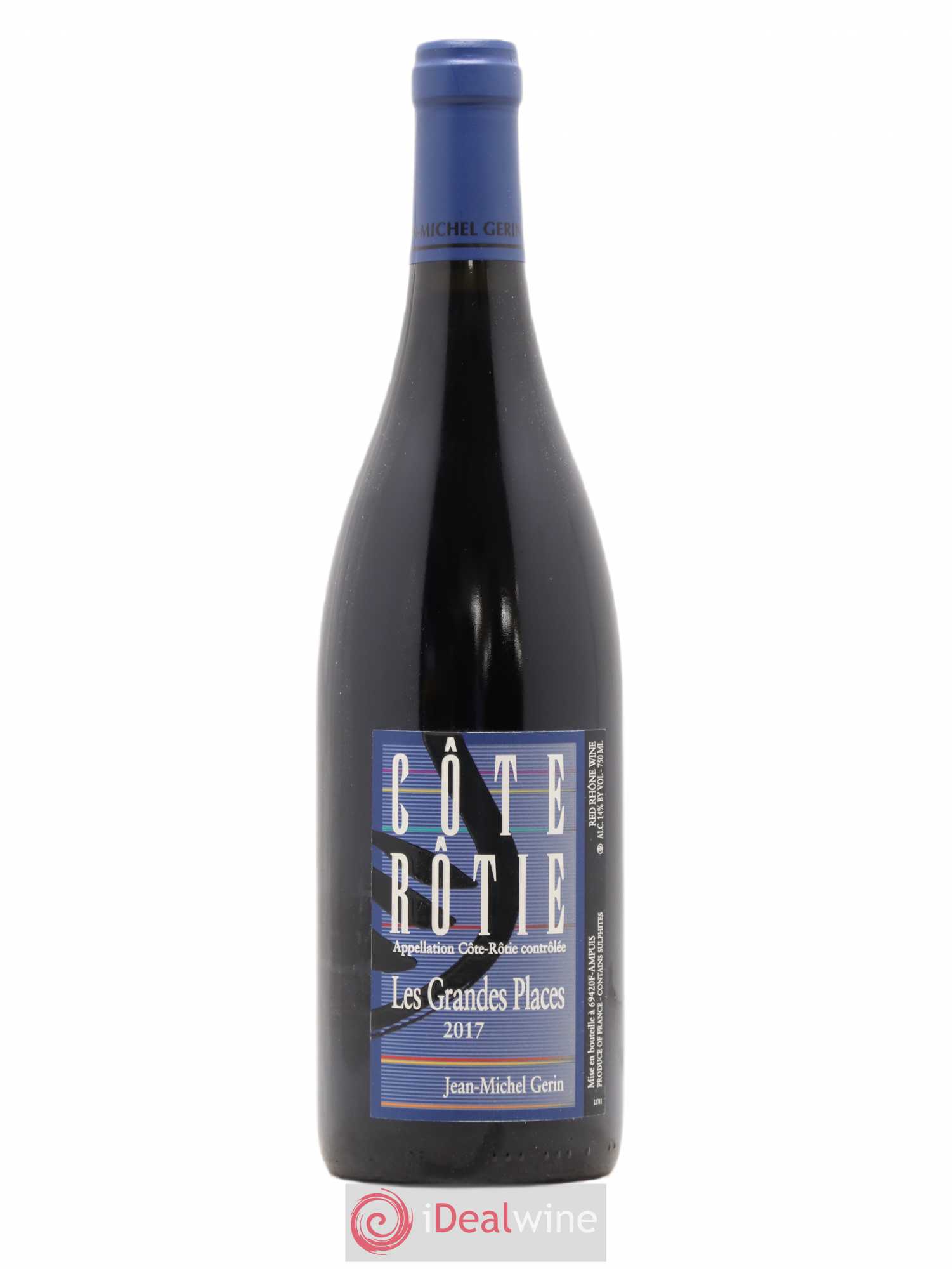 Côte-Rôtie Les Grandes Places Jean-Michel Gerin 2017 - Lot de 1 bouteille - 0