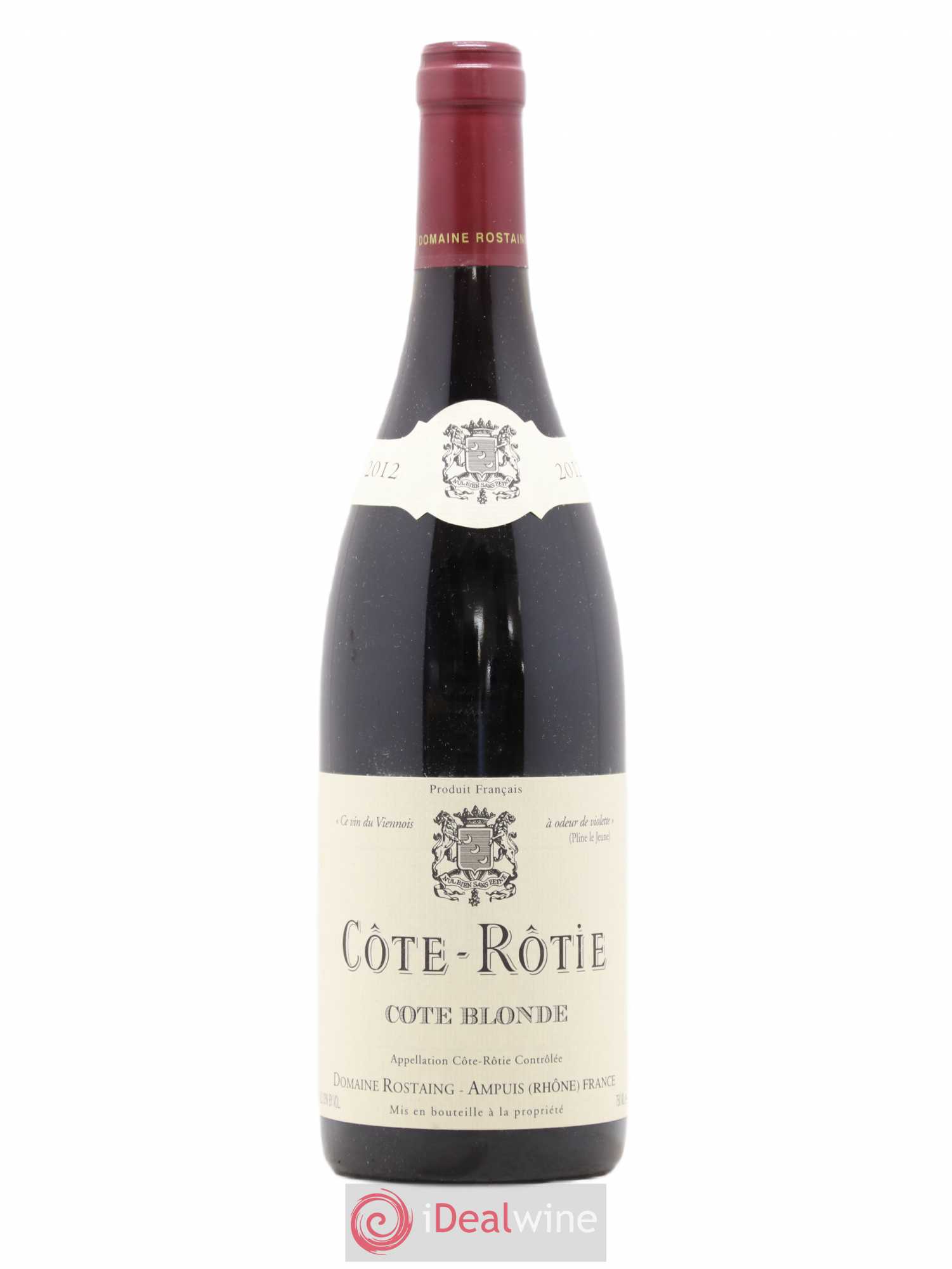 Côte-Rôtie Côte Blonde René Rostaing 2012 - Lot of 1 bottle - 0