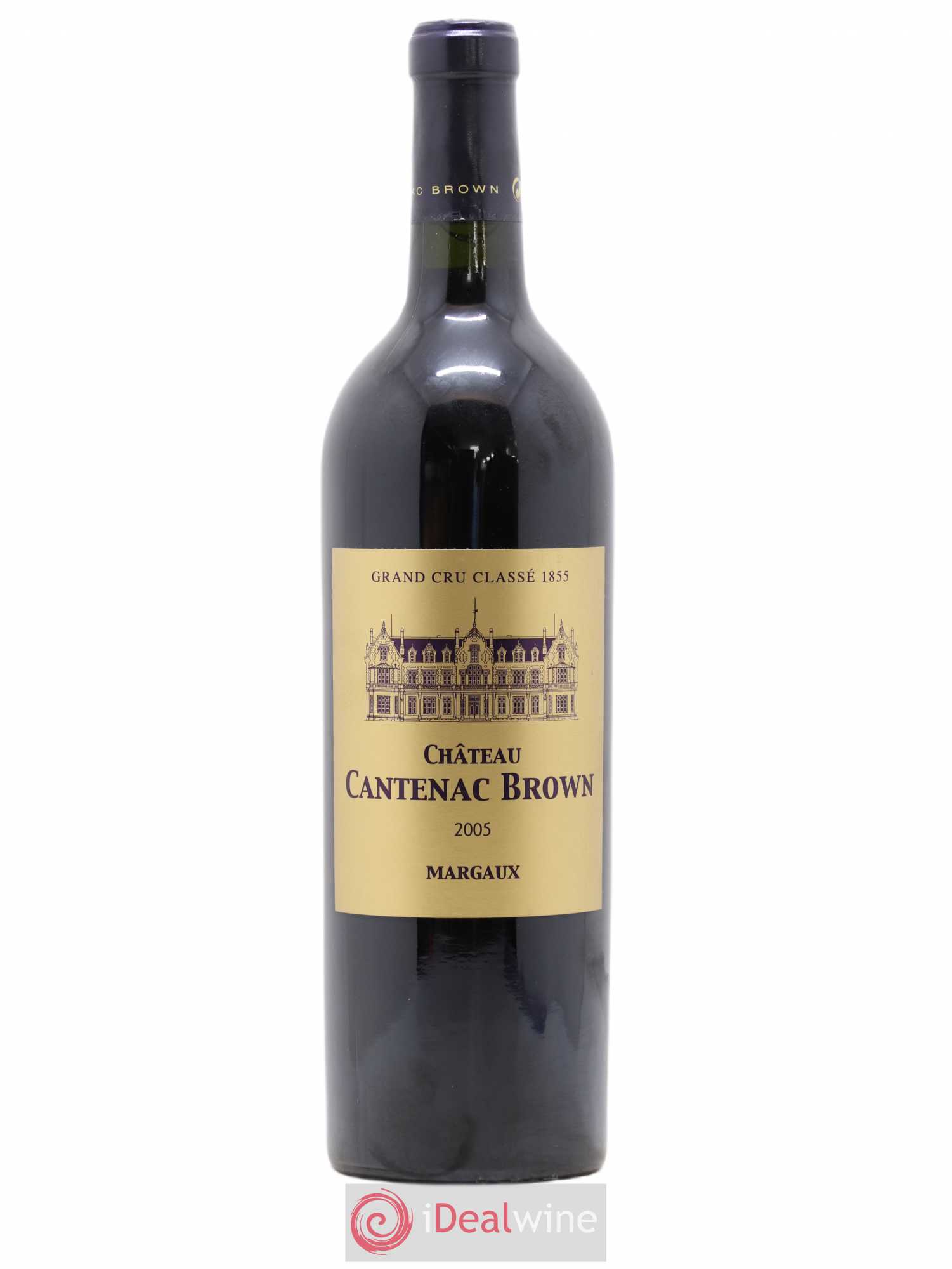 Château Cantenac Brown 3ème Grand Cru Classé 2005 - Lot de 1 bouteille - 0
