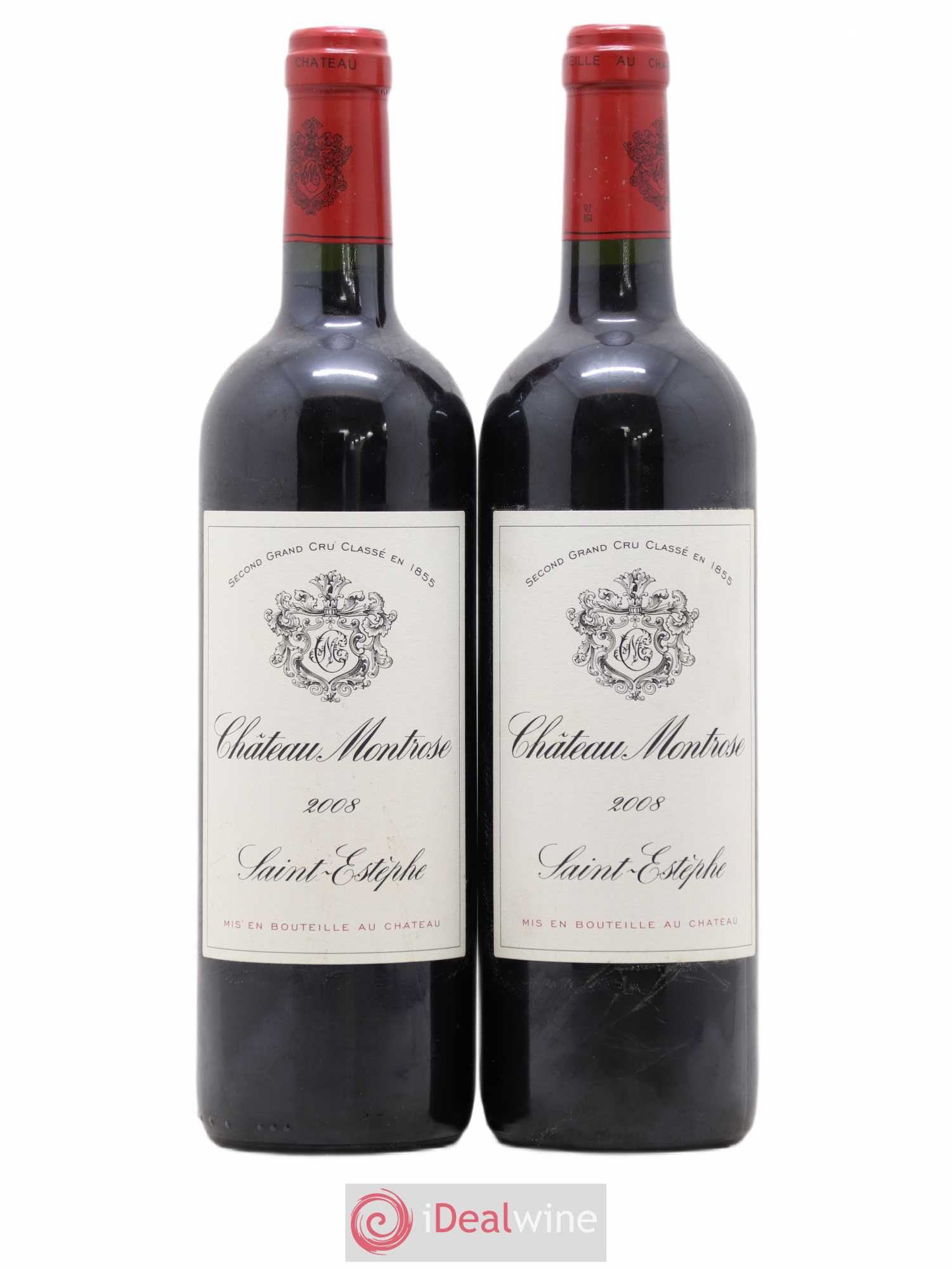 Château Montrose 2ème Grand Cru Classé 2008 - Lot de 2 bouteilles - 0
