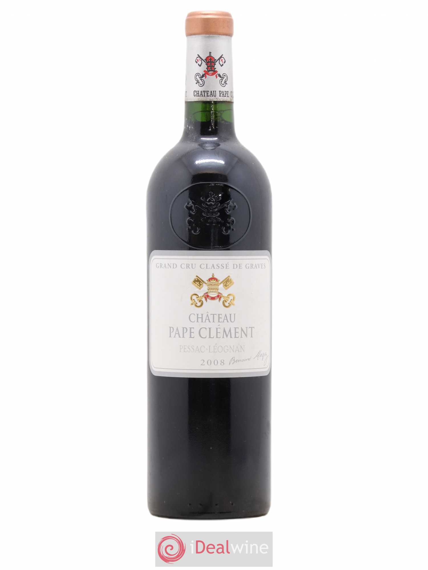 Château Pape Clément Cru Classé de Graves 2008 - Lot de 1 bouteille - 0