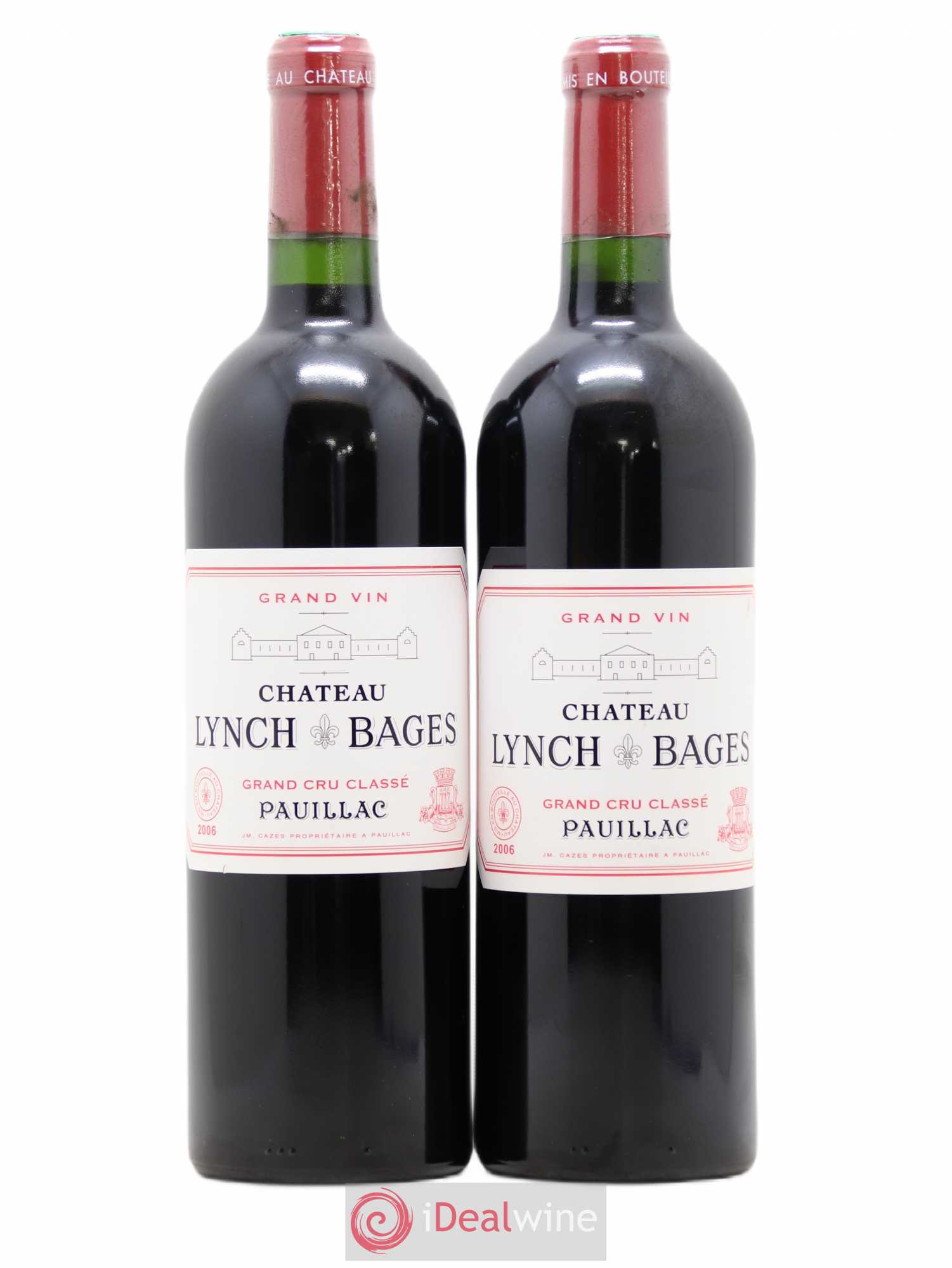 Château Lynch Bages 5ème Grand Cru Classé 2006 - Lot de 2 bouteilles - 0