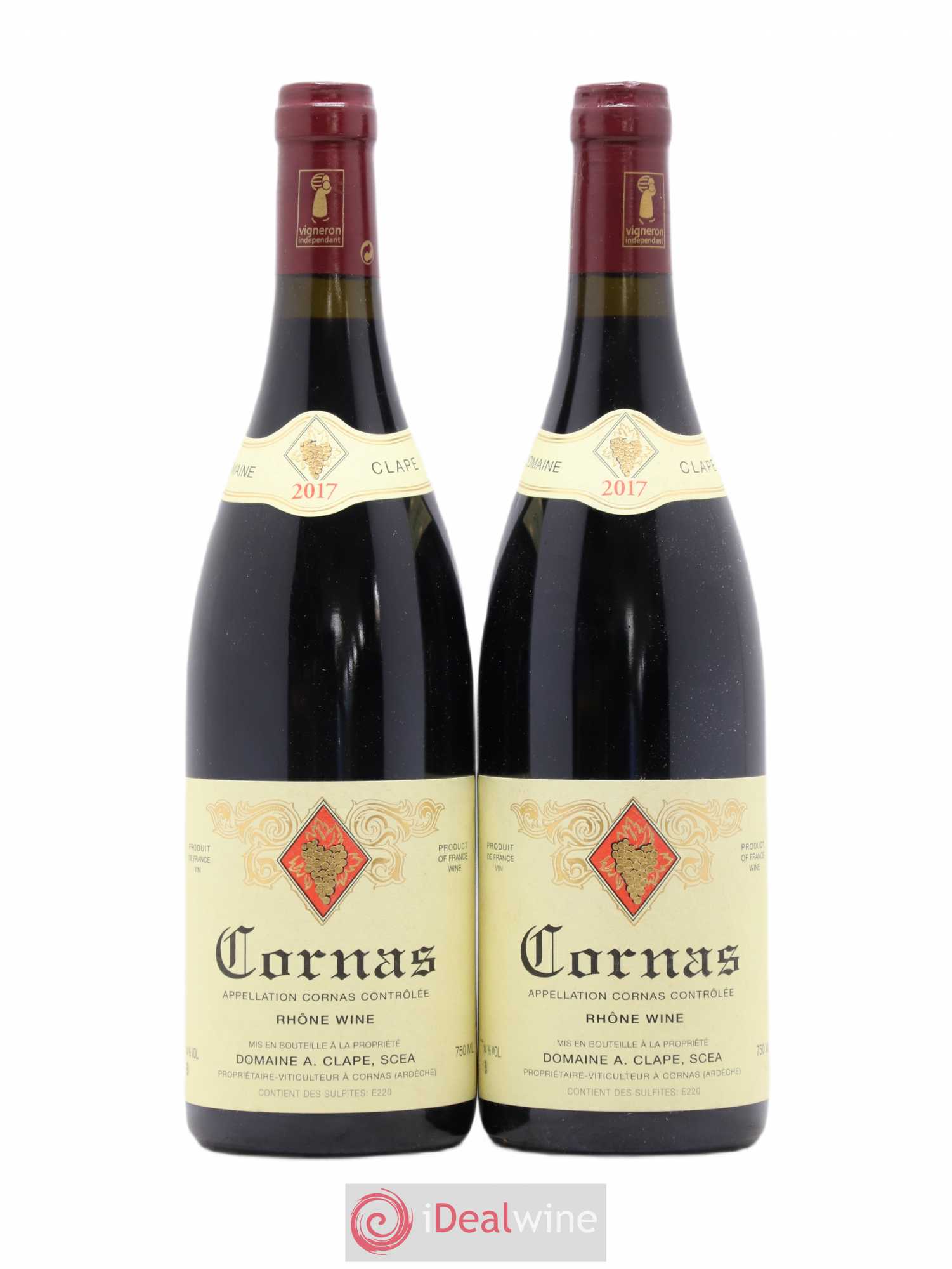 Cornas Auguste Clape 2017 - Lot de 2 bouteilles - 0