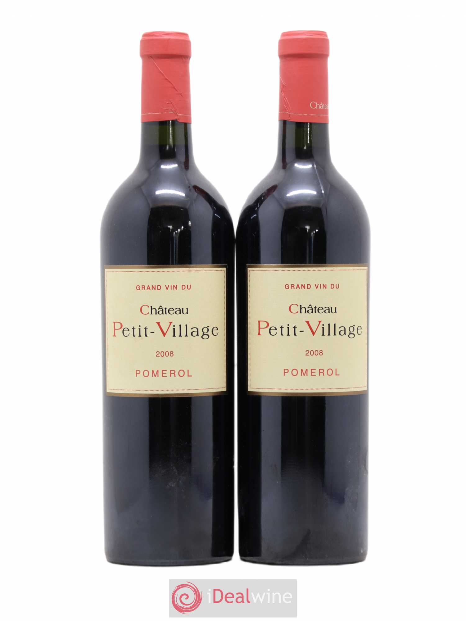 Château Petit Village 2008 - Lot de 2 bouteilles - 0